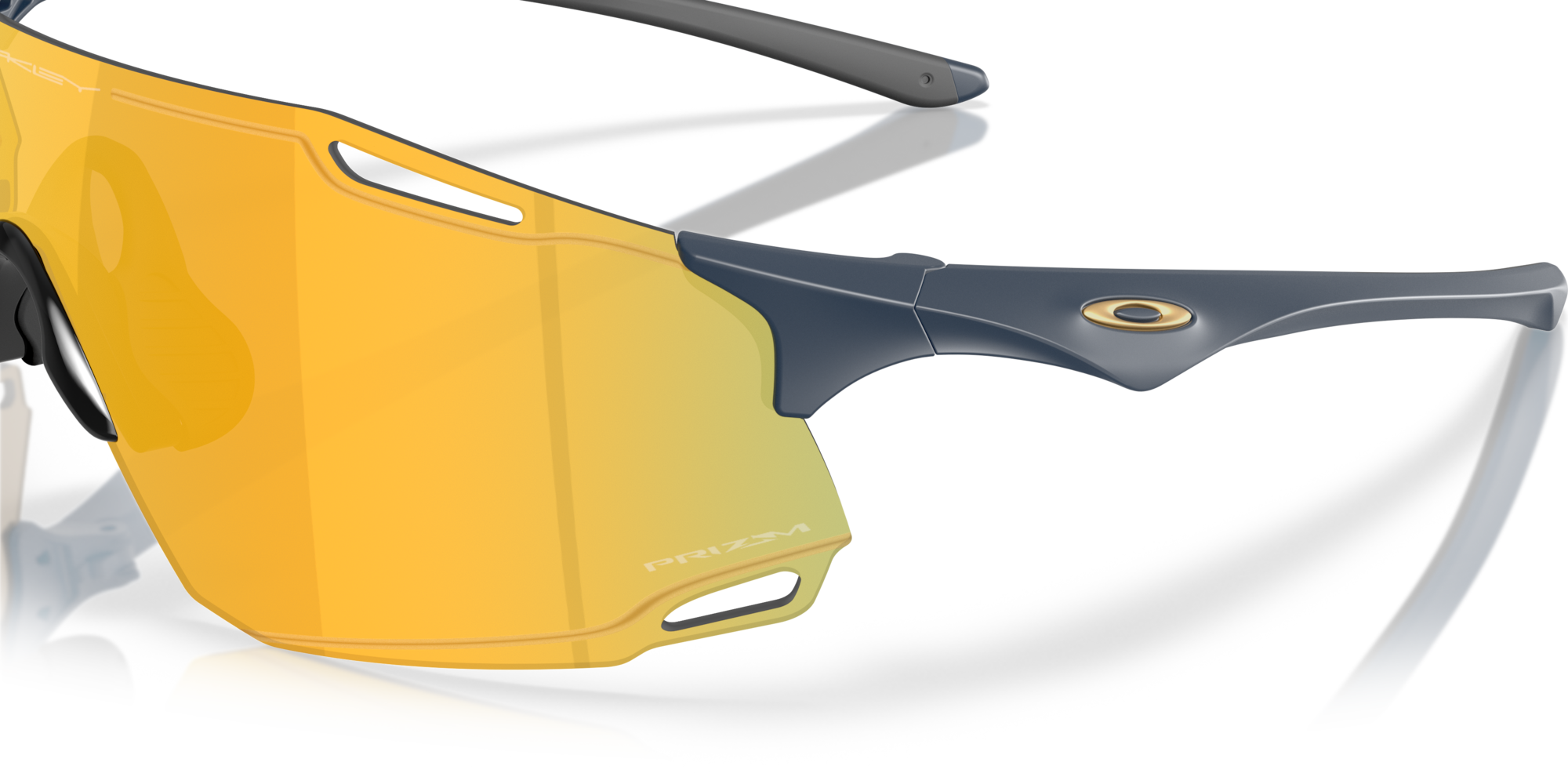 Oakley Cybr Dyno Sunglasses with Matte Abyss Frame and Prizm 24K