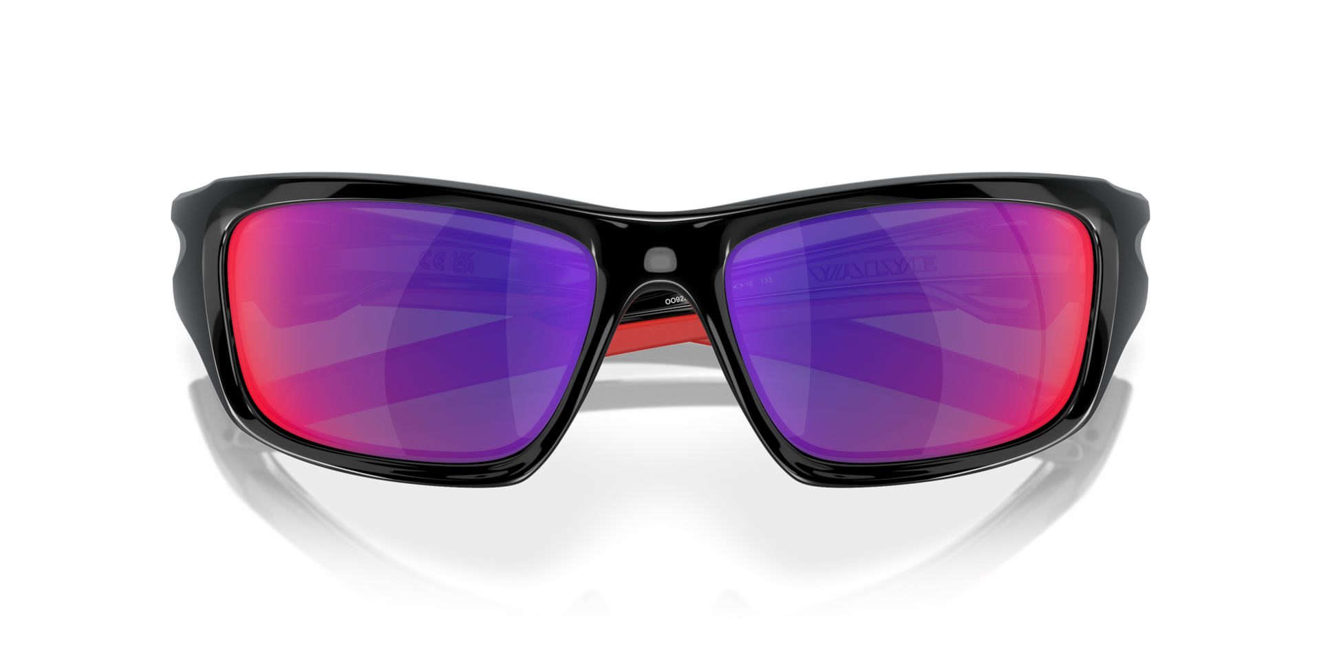 Oakley Valve® Sunglasses with Polished Black Frame and Black