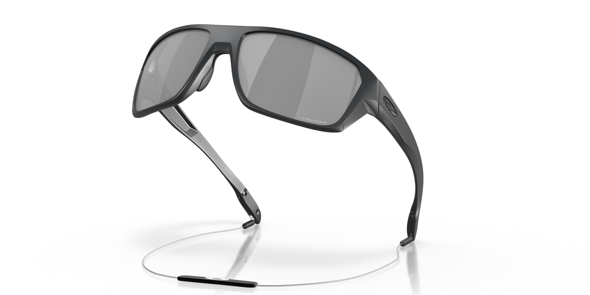 Oakley Split Shot Sunglasses with Matte Carbon Frame and Prizm