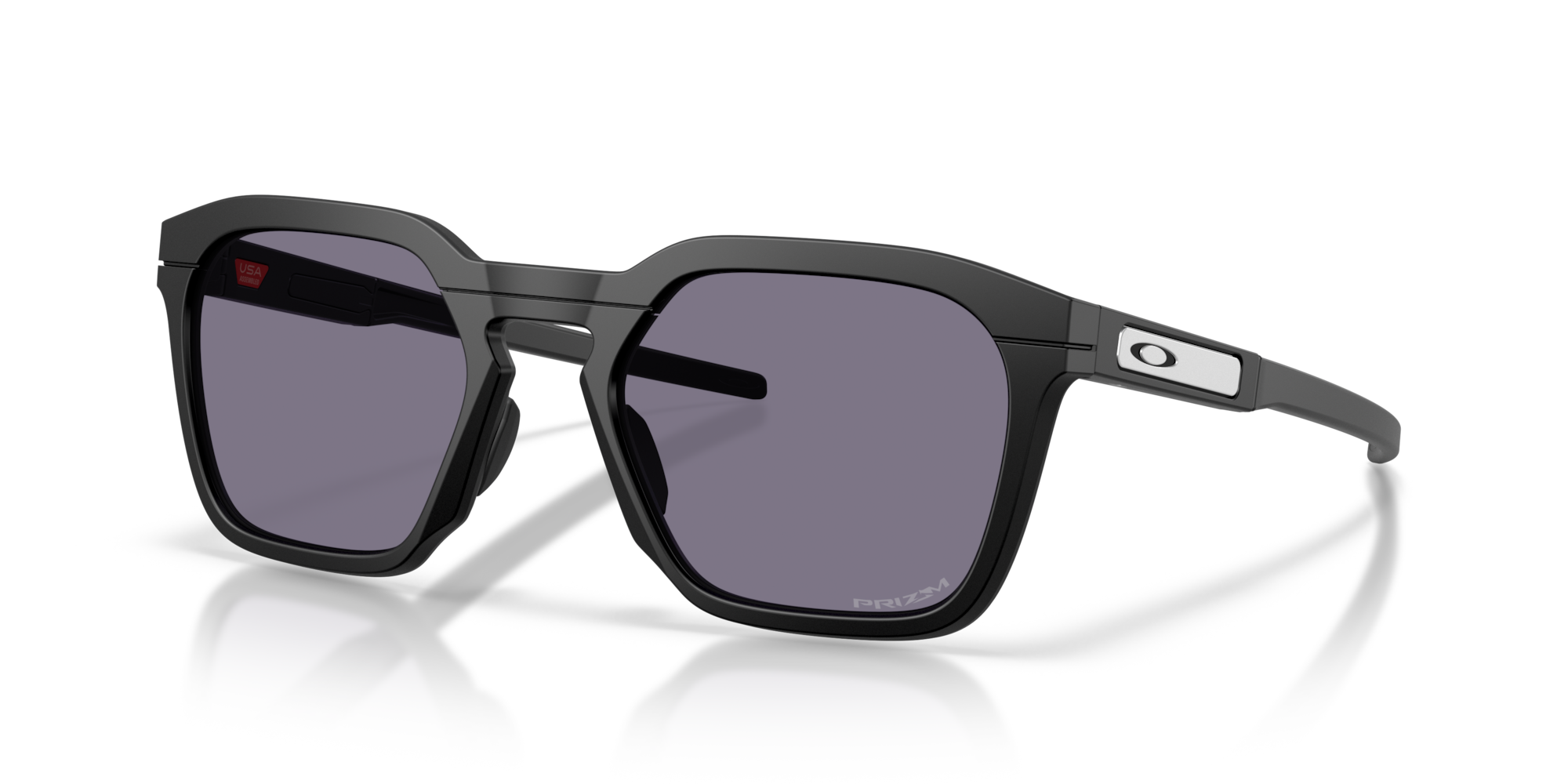 Oakley HSTN SQ 2.0 Sunglasses with Matte Black Frame and Prizm