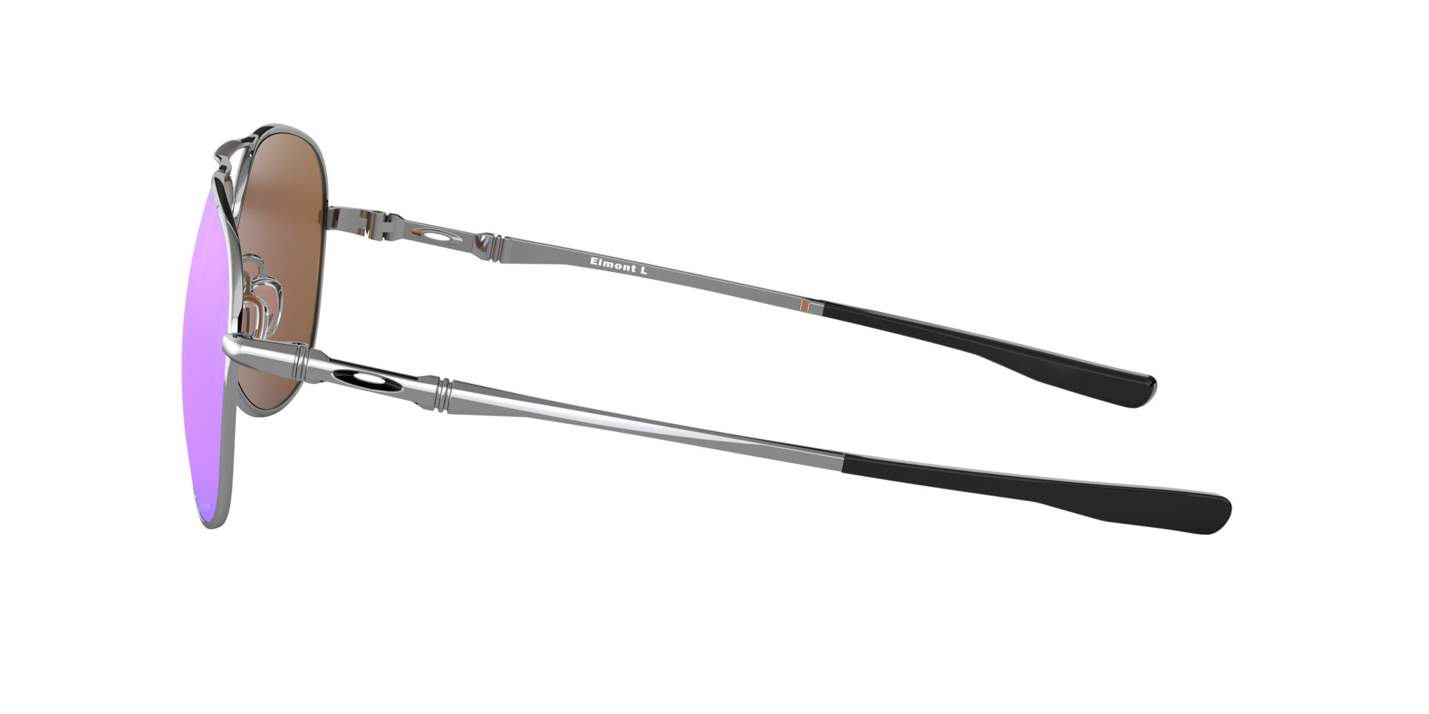 Oakley Elmont Sunglasses with Polished Chrome Frame and Prizm