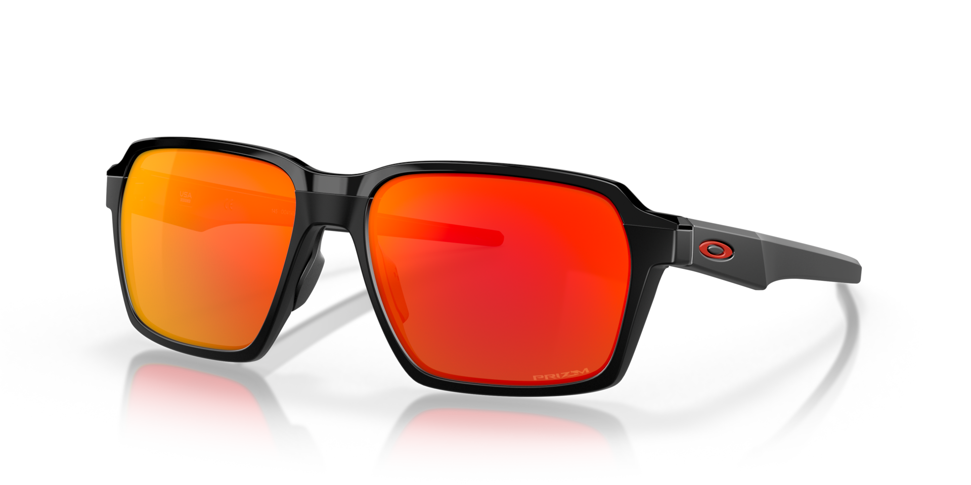 Parlay Prizm Ruby Lenses, Matte Black Frame Sunglasses | Oakley