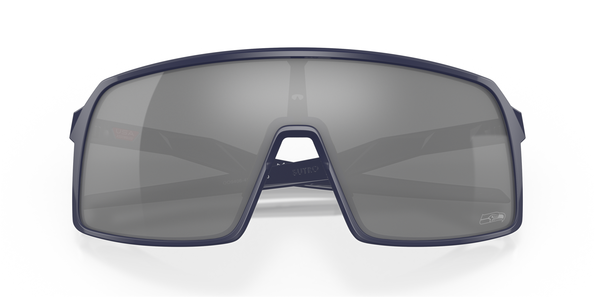 Oakley Seattle Seahawks Sutro Sunglasses with Matte Navy Frame and