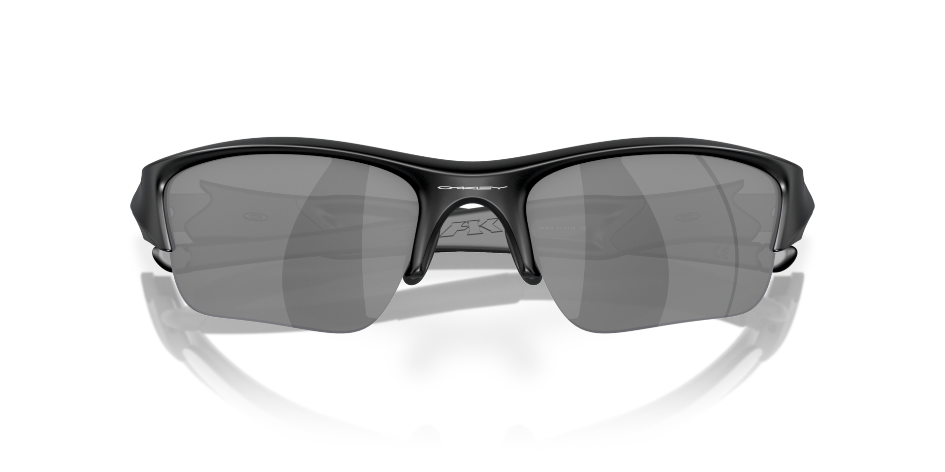 Oakley Flak Jacket® XLJ Sunglasses with Matte Black Frame and