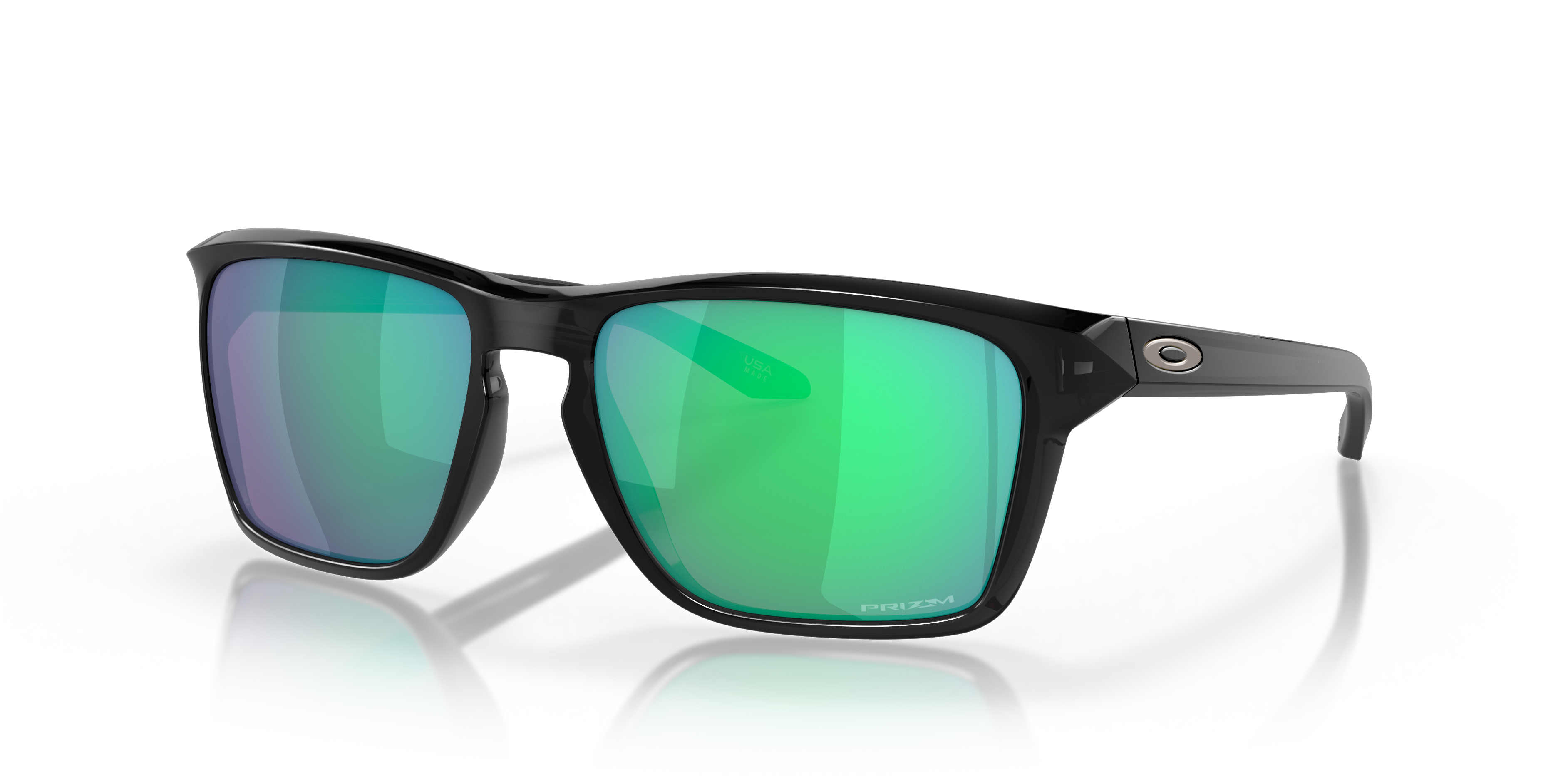 Sylas Prizm Jade Lenses, Black Ink Frame Sunglasses | Oakley