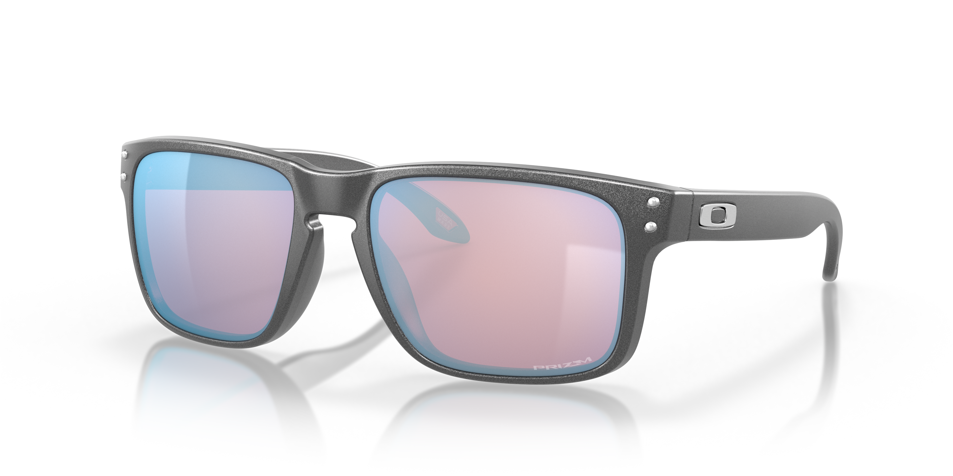 Holbrook™ Prizm Snow Sapphire Lenses, Steel Frame Sunglasses