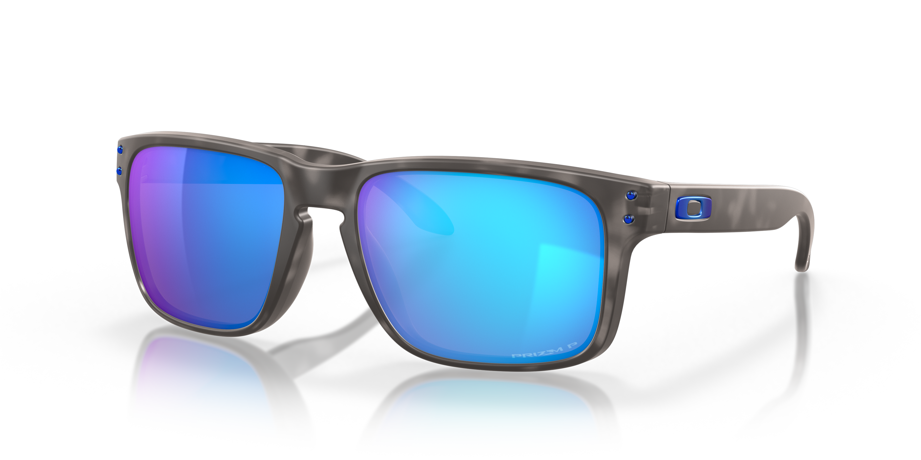 Holbrook™ Prizm Sapphire Polarized Lenses, Matte Black Tortoise