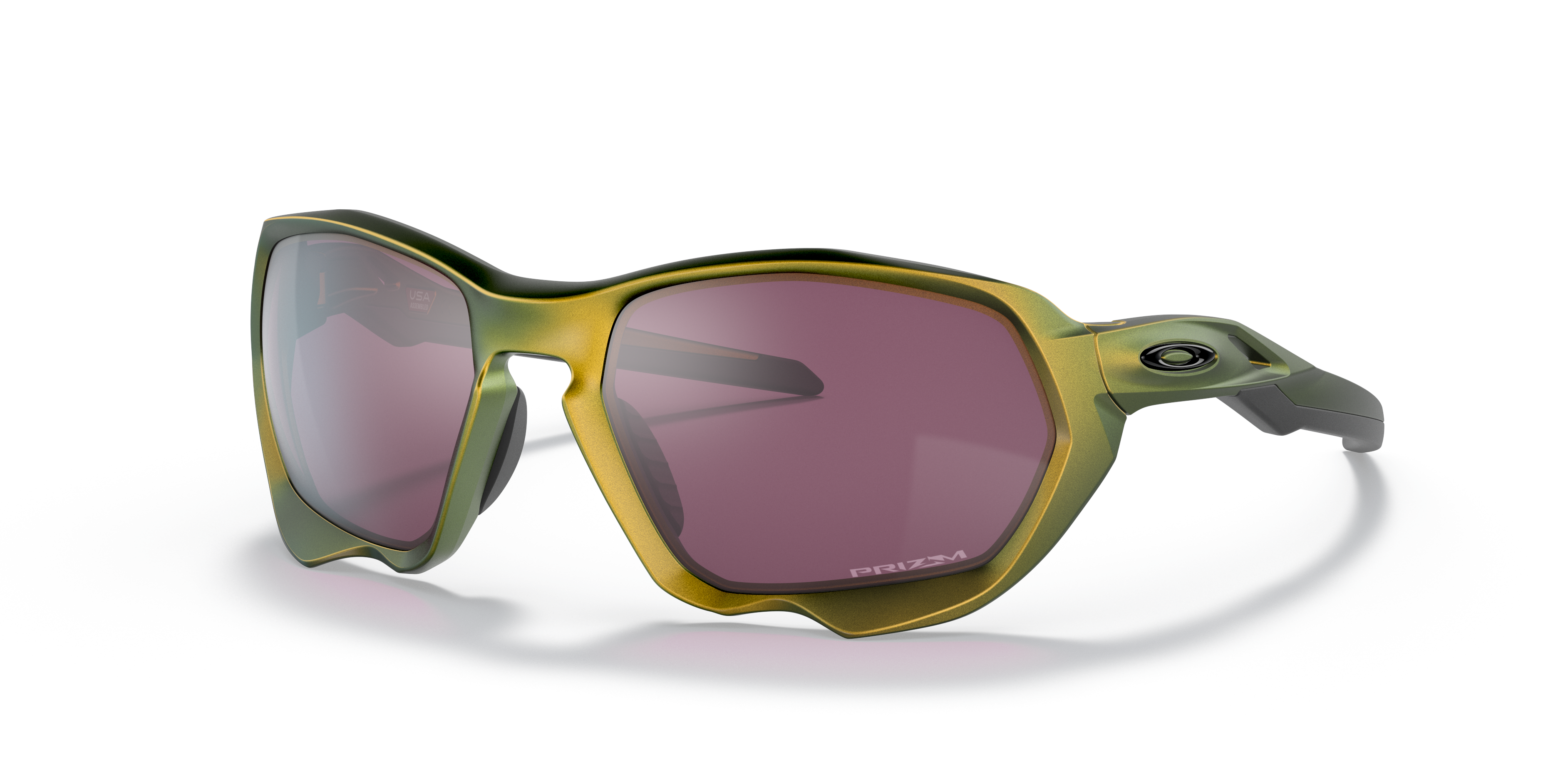 Oakley Plazma - MVP Exclusive Sunglasses with Matte Gold Silver