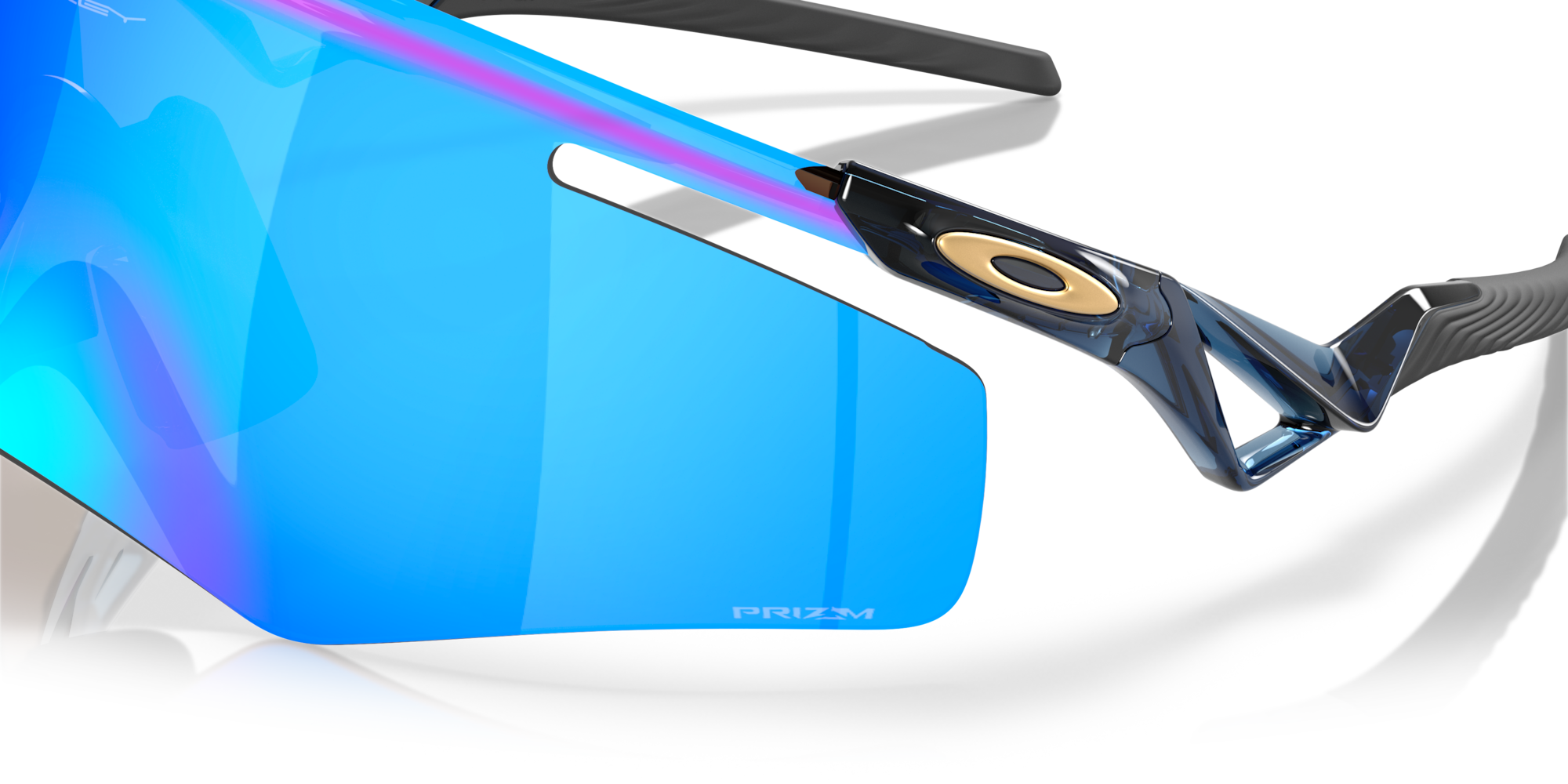 Oakley QNTM Kato™ Sunglasses with Transparent Stonewash Frame and