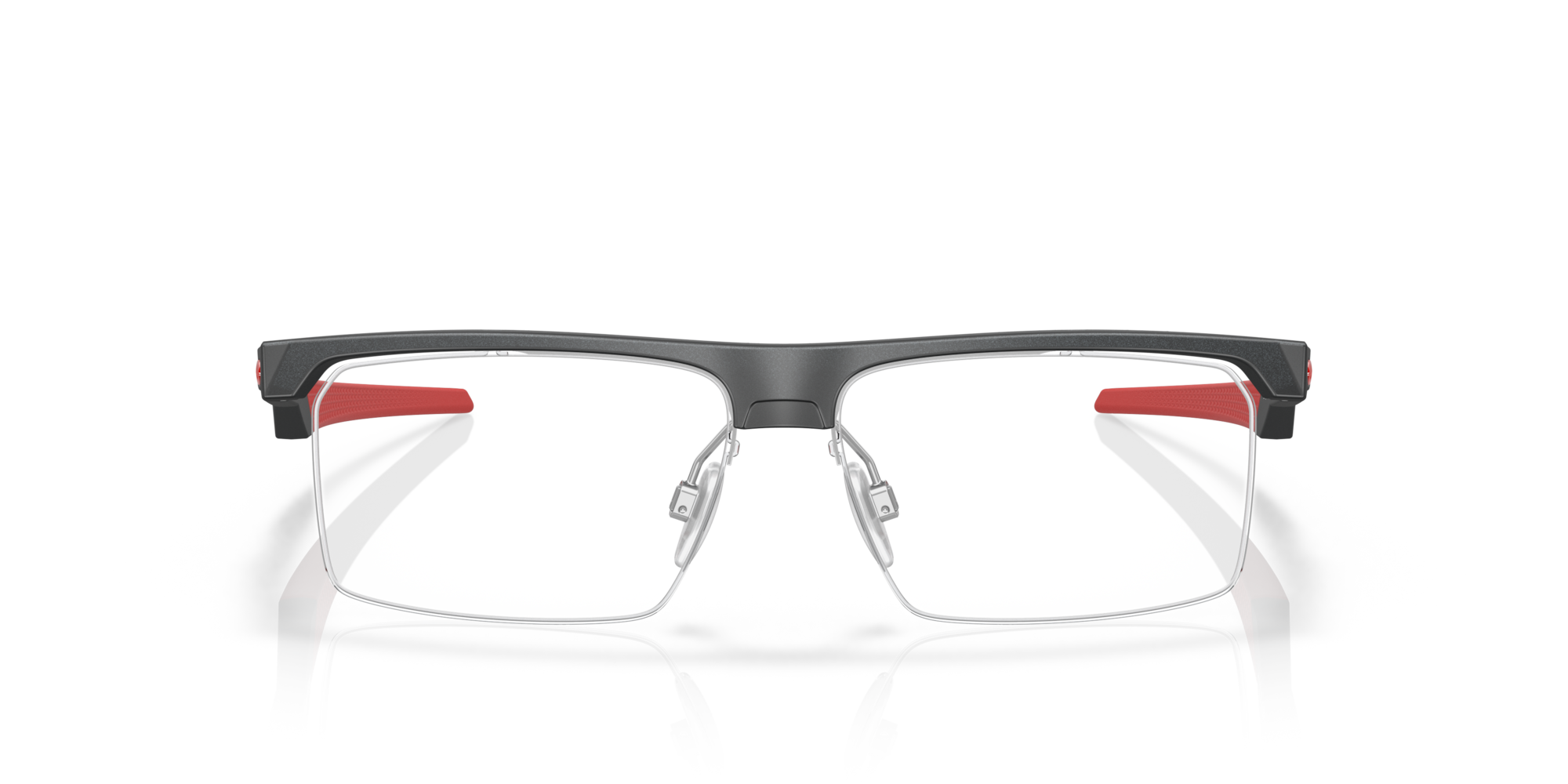 Óculos de Grau Oakley Coupler com armação Satin Light Steel