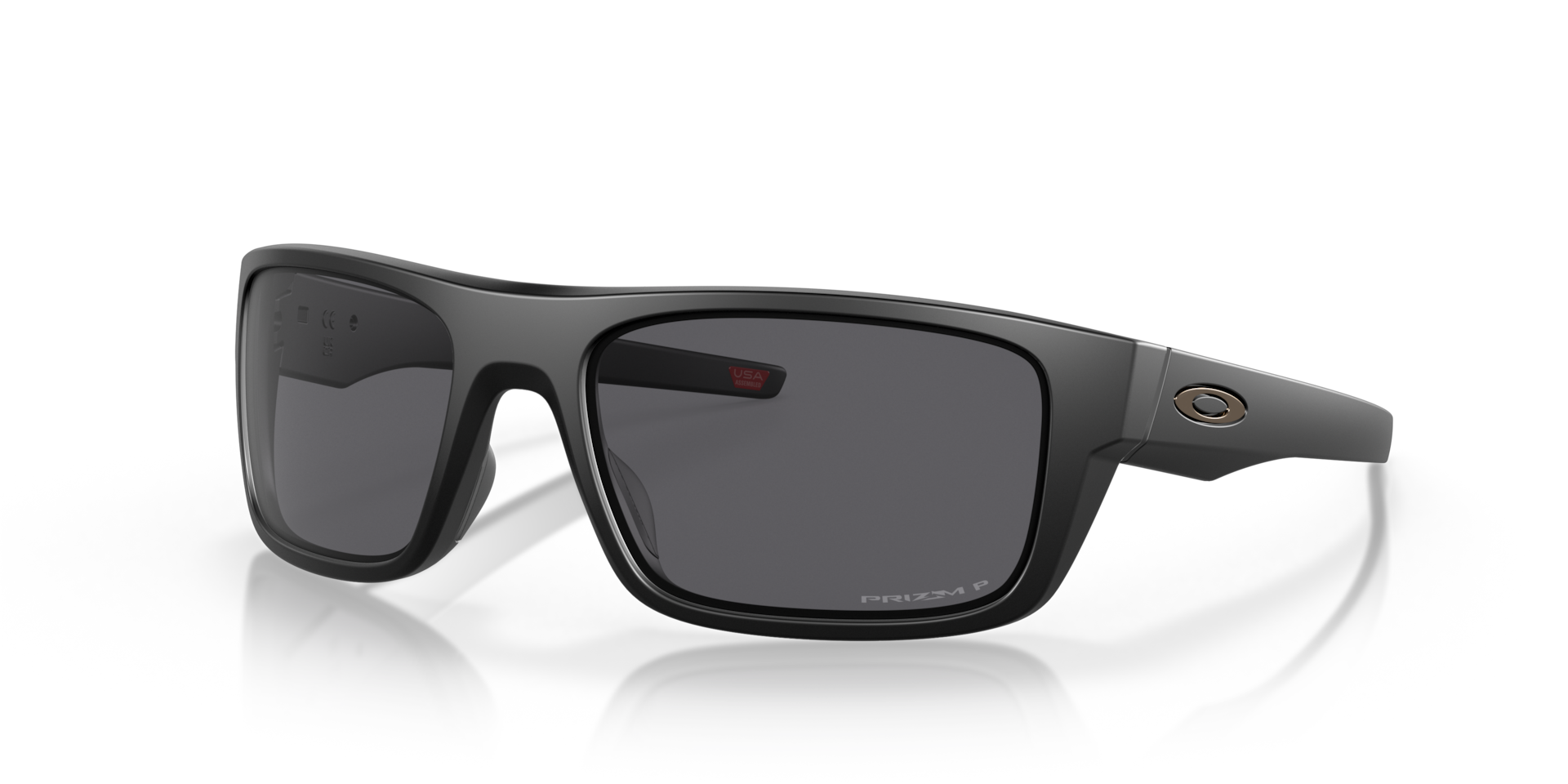 Oakley SI Drop Point Matte Black w/Grey Polarized Lenses OO9367-1060 in Mattle Black