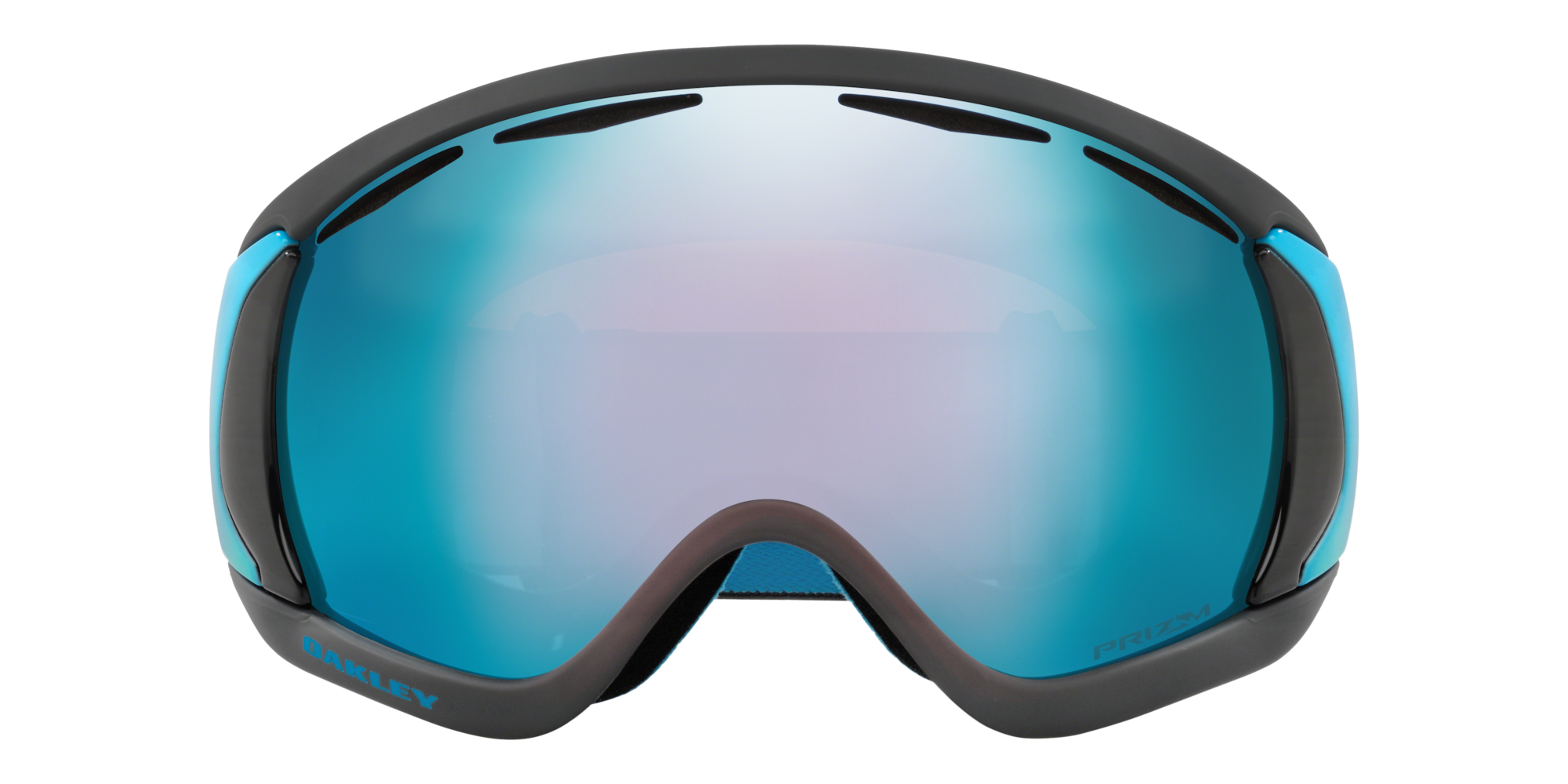 【美品】OAKLEY Canopy Prizm Sapphire Iridium Oakley Canopy™ (Low Bridge Fit) Snow Goggles with Iron Sapphire