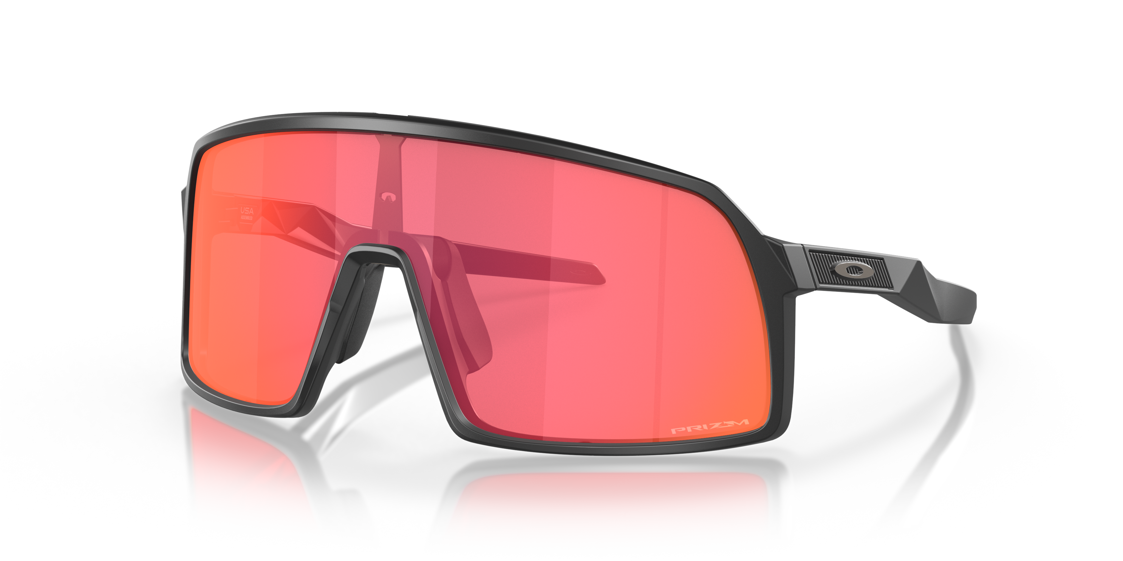 Sutro S Prizm Trail Torch Lenses, Matte Black Frame Sunglasses