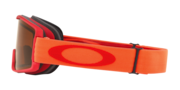 Line Miner™ S Snow Goggles - Red Neon Orange