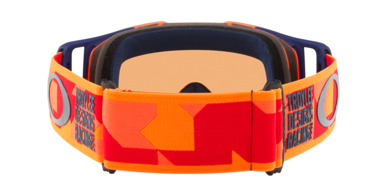 Front Line™ MX Troy Lee Designs Series Goggles - Troy Lee Designs Confetti Orange Red