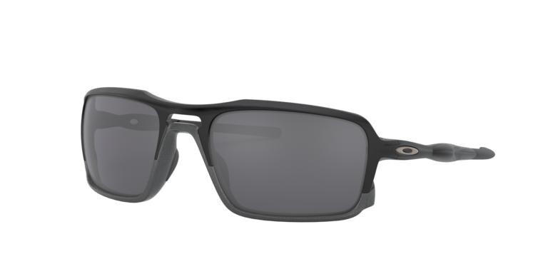 Oakley Triggerman™ Sunglasses with Matte Black Frame and Black