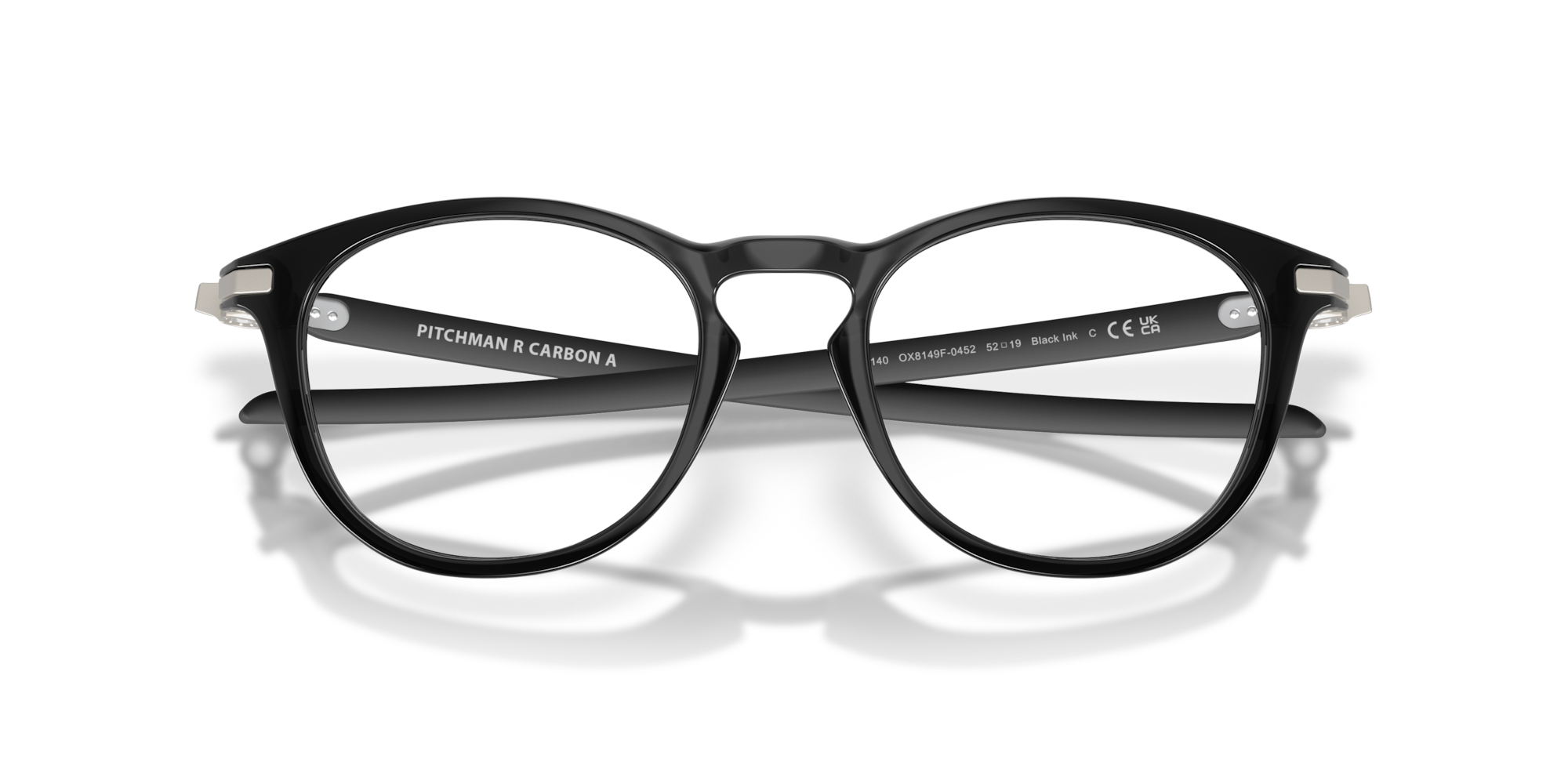 Oakley Pitchman™ R Carbon (Low Bridge Fit) Eyeglasses with Black
