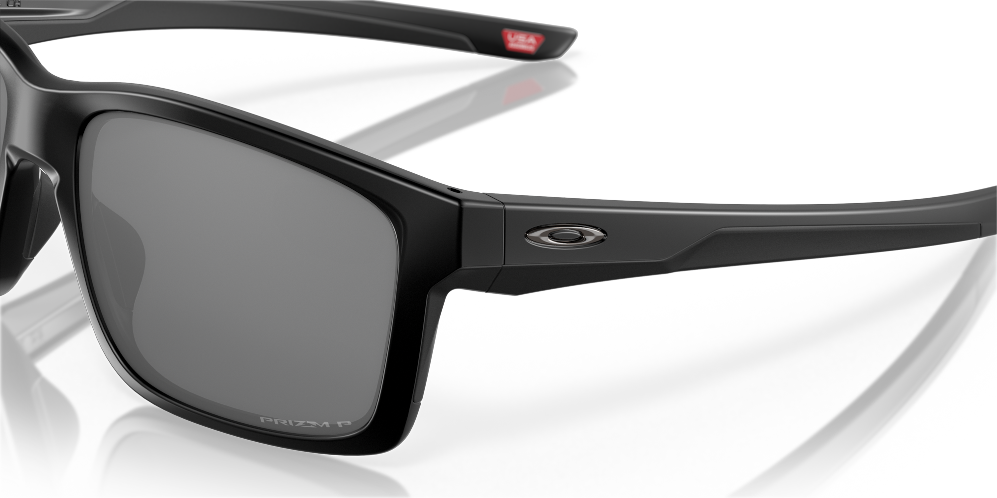 Oakley Mainlink™ Sunglasses with Matte Black Frame and Prizm Black