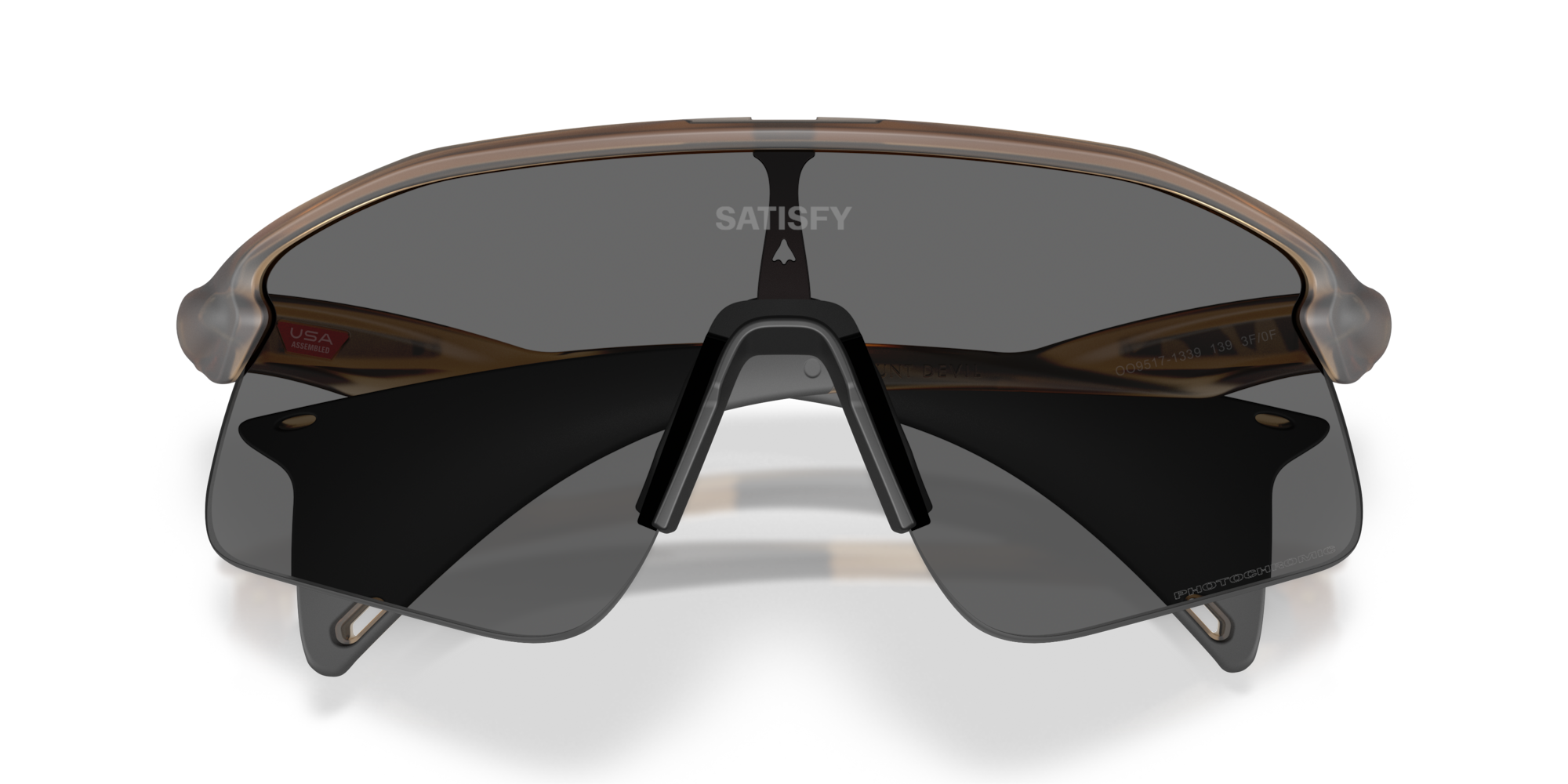 Óculos de Sol Oakley X Satisfy Stunt Devil com Armação Matte Brown