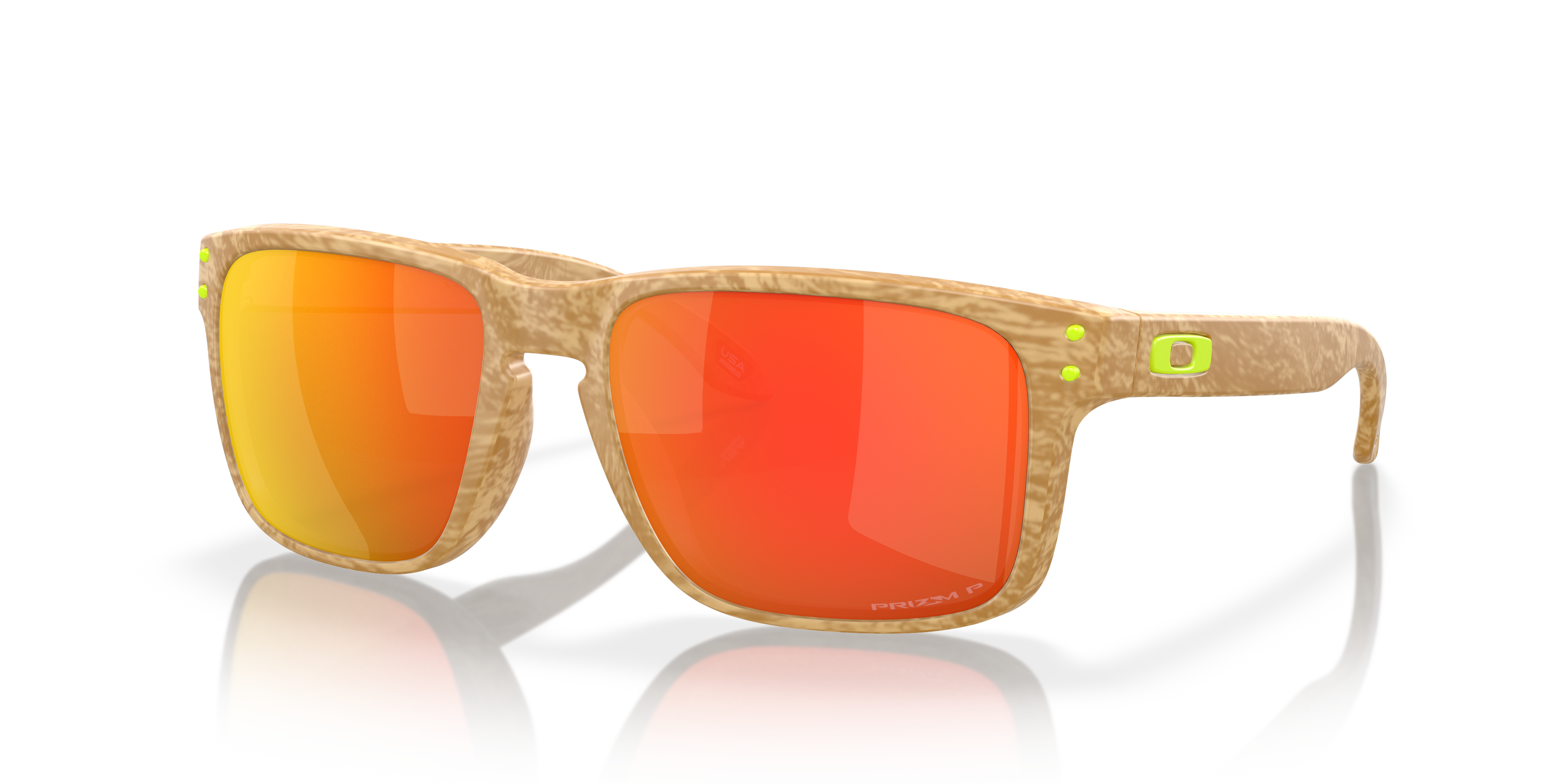 Holbrook™ Prizm Ruby Polarized Lenses, Matte Stone Desert Tan