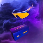 Oakley X Fortnite Hydra - Matte Cyan & Blue & Clear Shift
