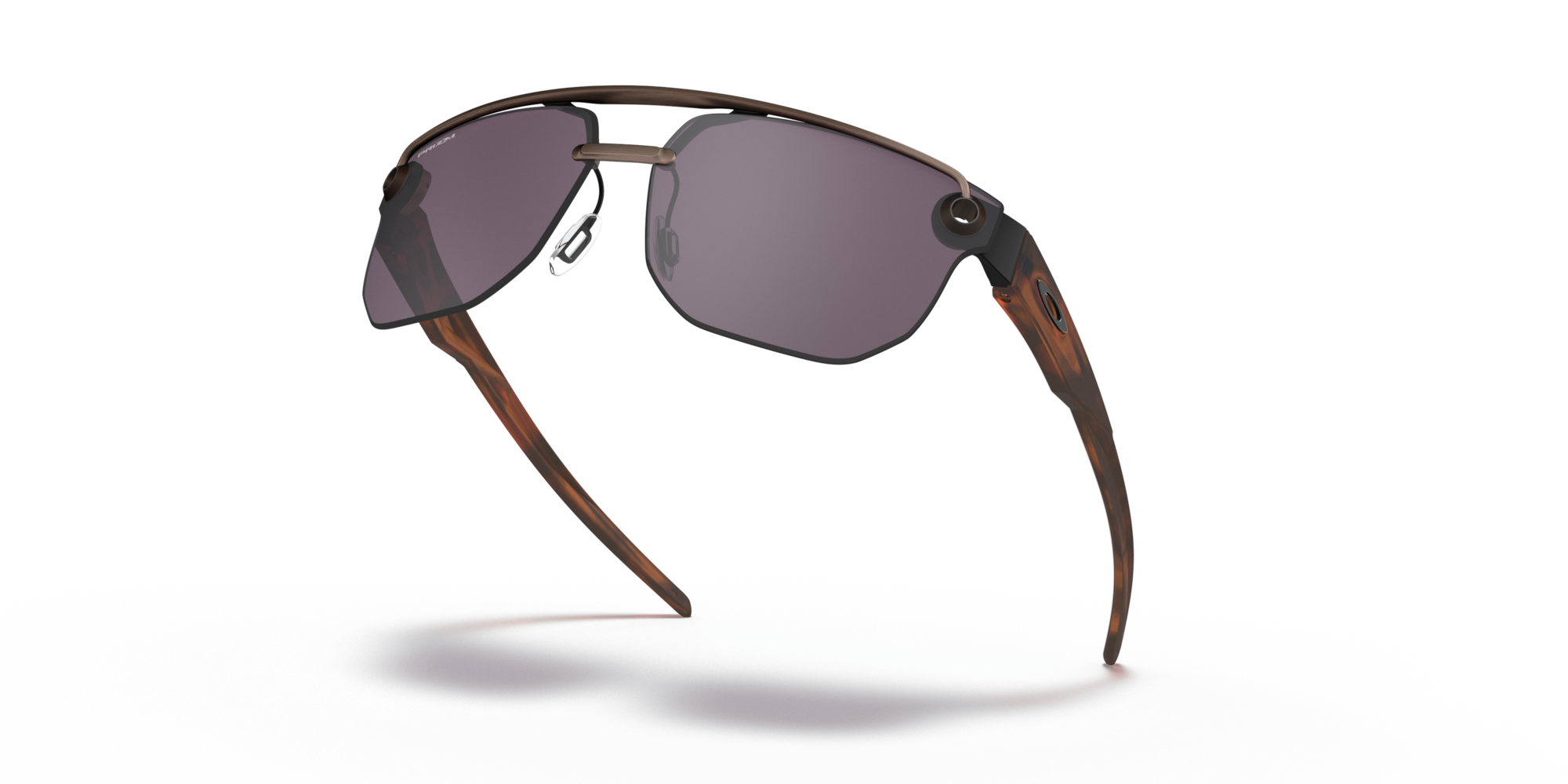 Oakley Chrystl™ Sunglasses with Satin Toast Frame and Prizm Grey