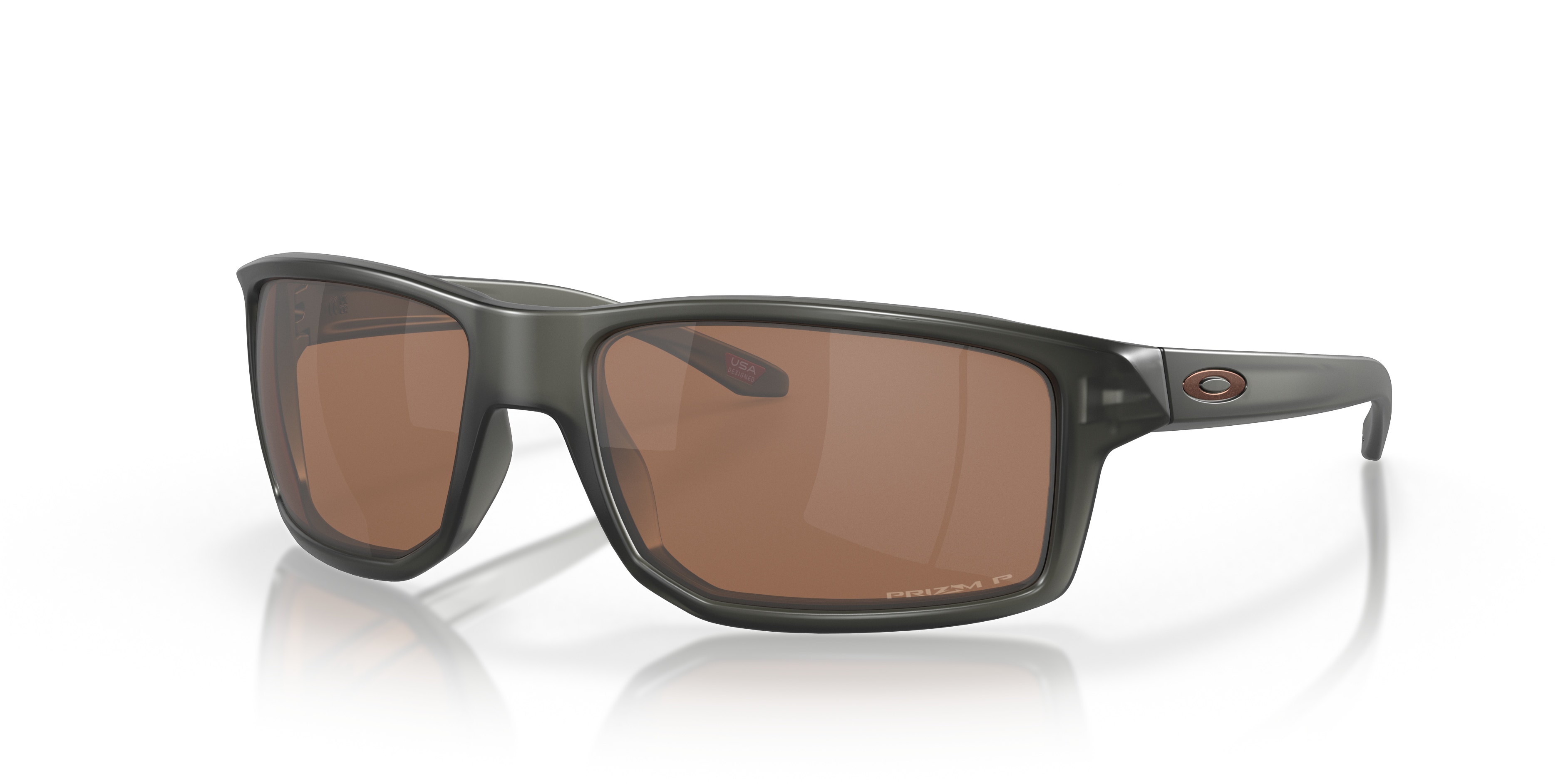 Oakley Gibston Sunglasses with Matte Grey Smoke Frame and Prizm Oakley Gibston Sunglasses with Matte Grey Smoke Frame and Prizm