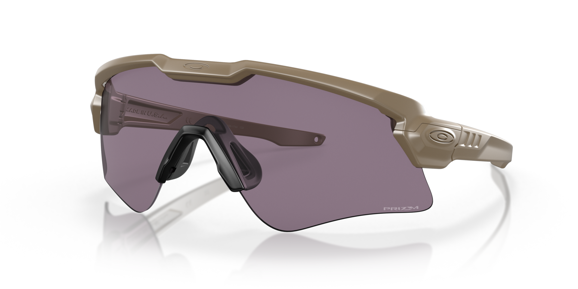 Official Oakley Standard Issue Standard Issue Ballistic M Frame® Alpha Prizm Grey Lenses, Terrain Tan Frame Sunglasses | Oakley Standard Issue