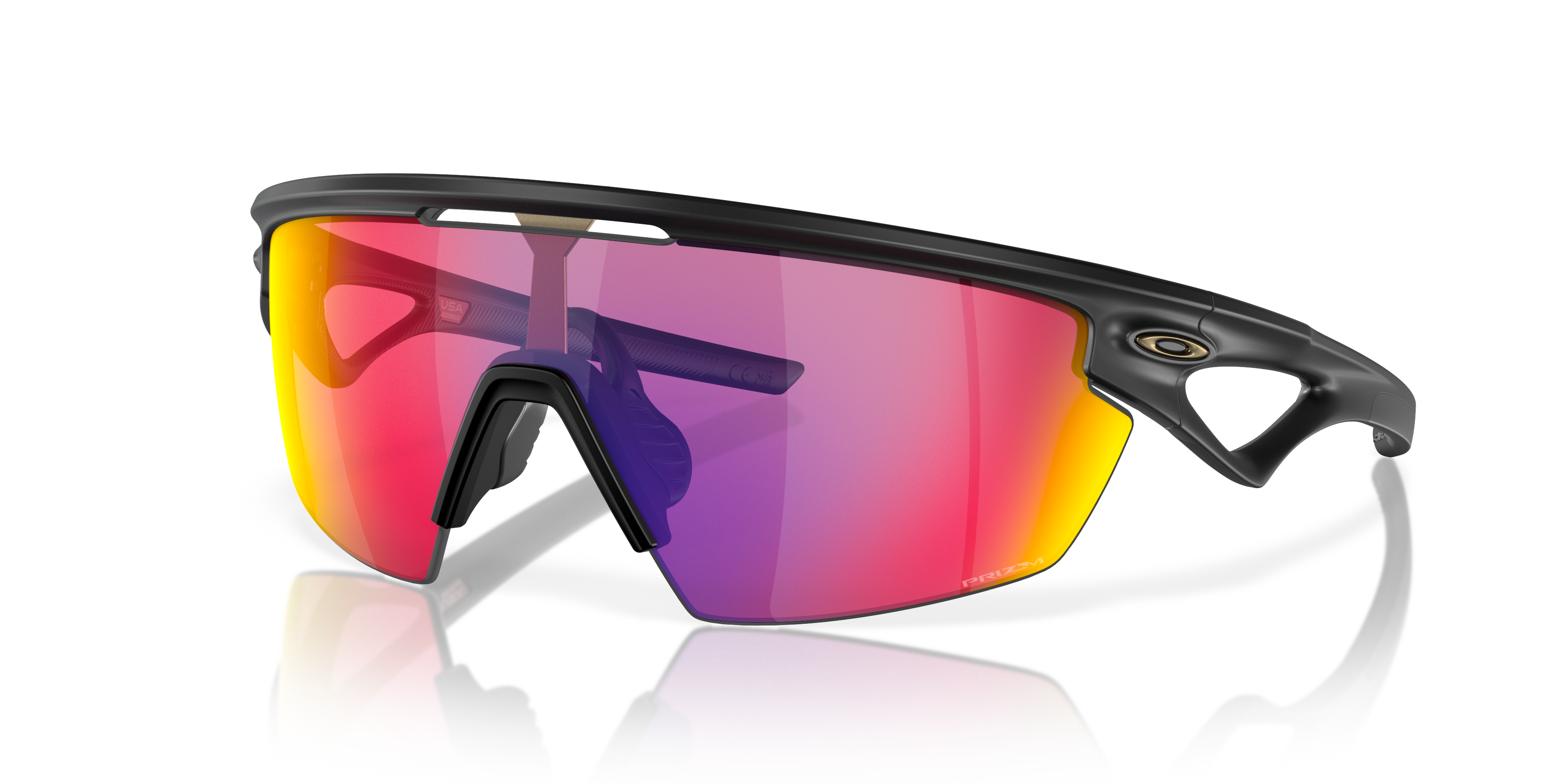 Sphaera™ Prizm Road Lenses, Matte Black Frame Sunglasses | Oakley