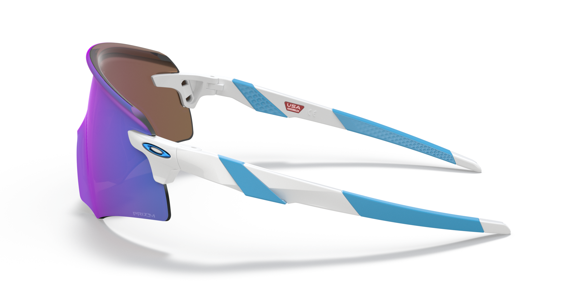 Oakley Encoder (Low Bridge Fit) Sunglasses with Polished White