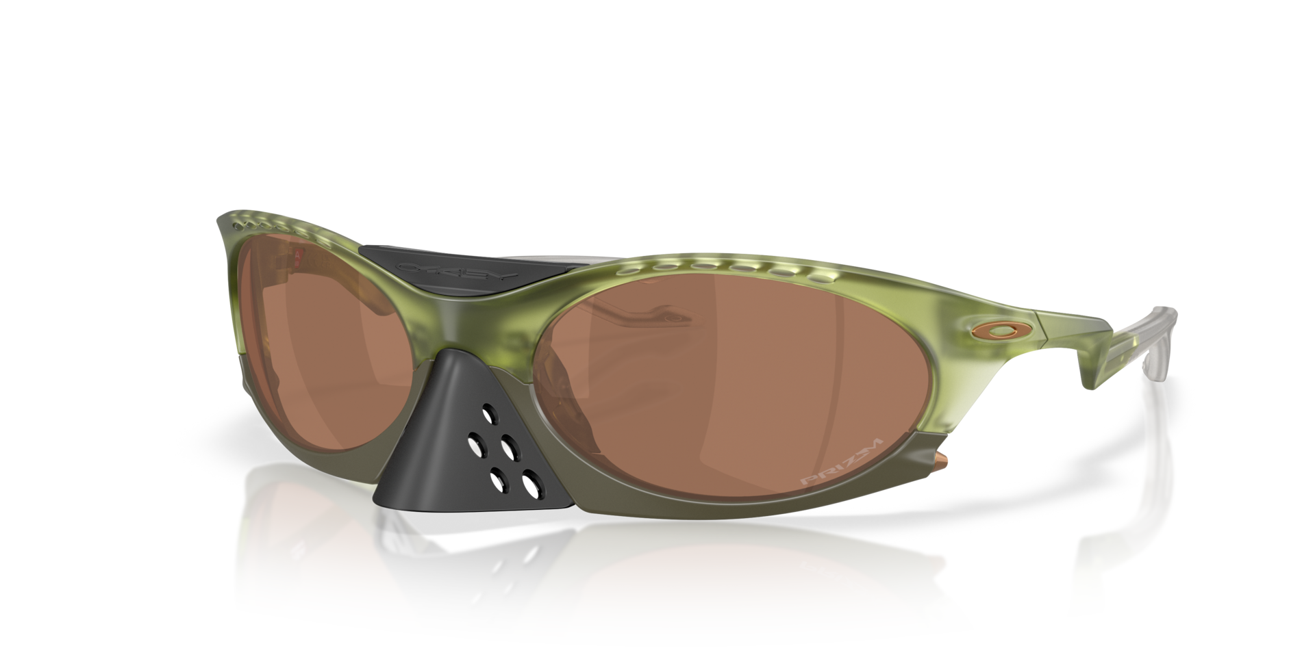Plantaris Prizm Tungsten Lenses, Matte Transparent Fern Frame
