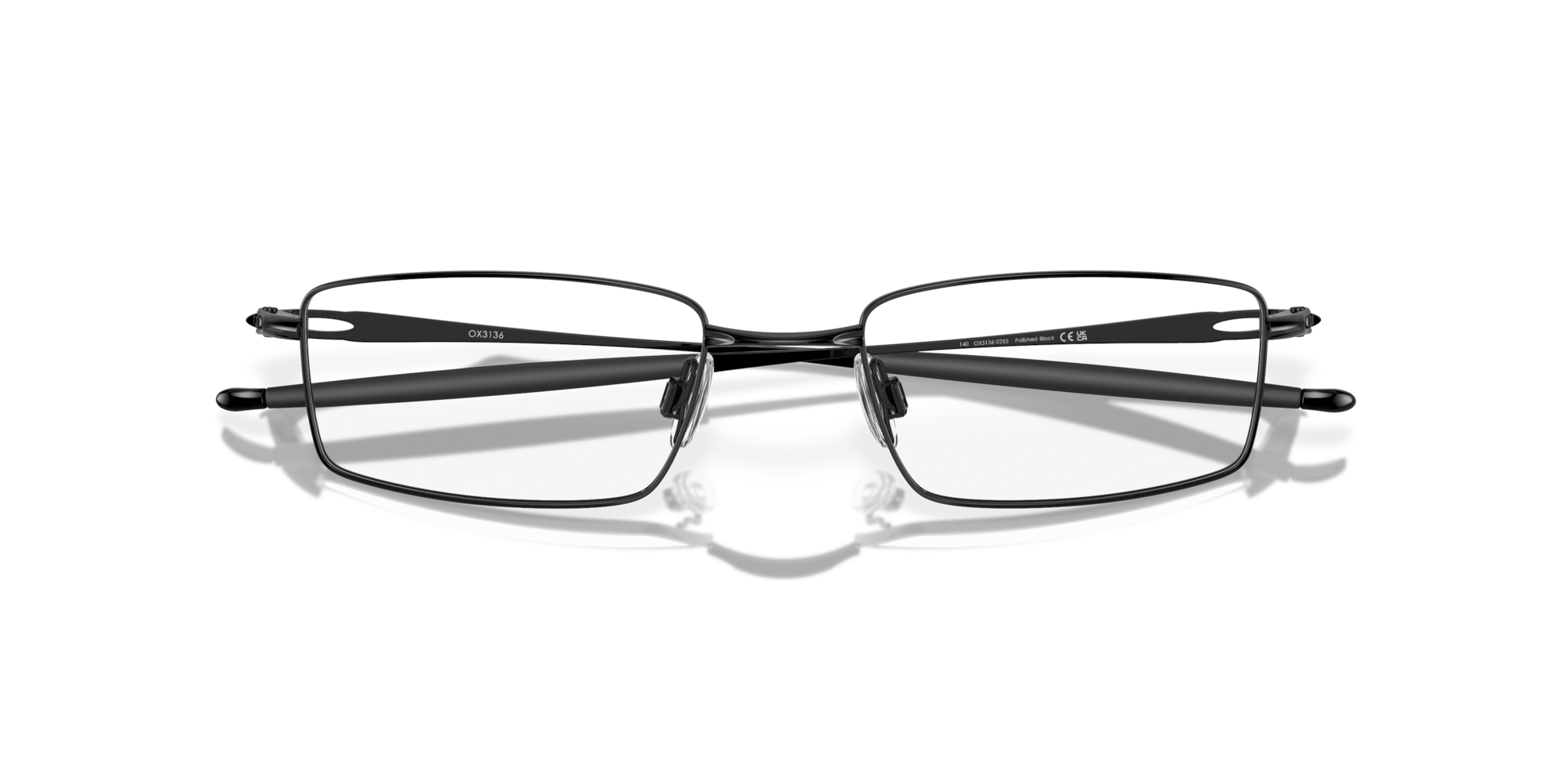 Oakley Top Spinner 4B Eyeglasses with Polished Black Frame