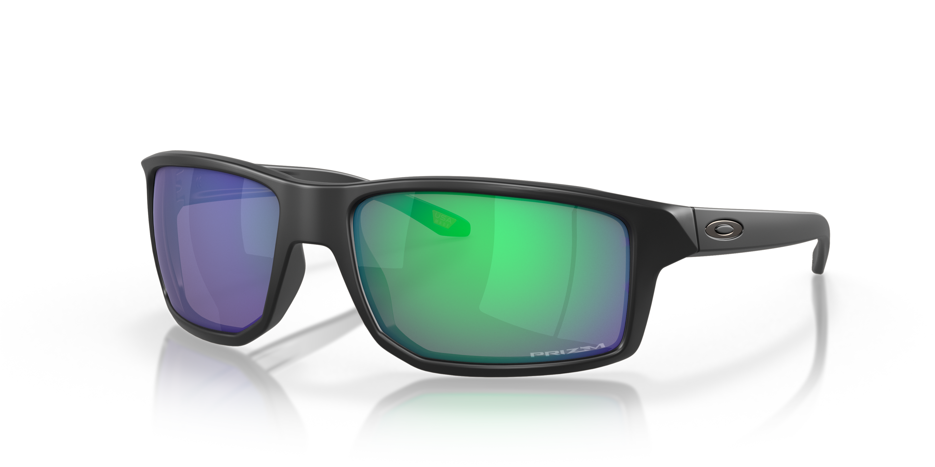 Gibston Prizm Jade Lenses, Matte Black Frame Sunglasses | Oakley