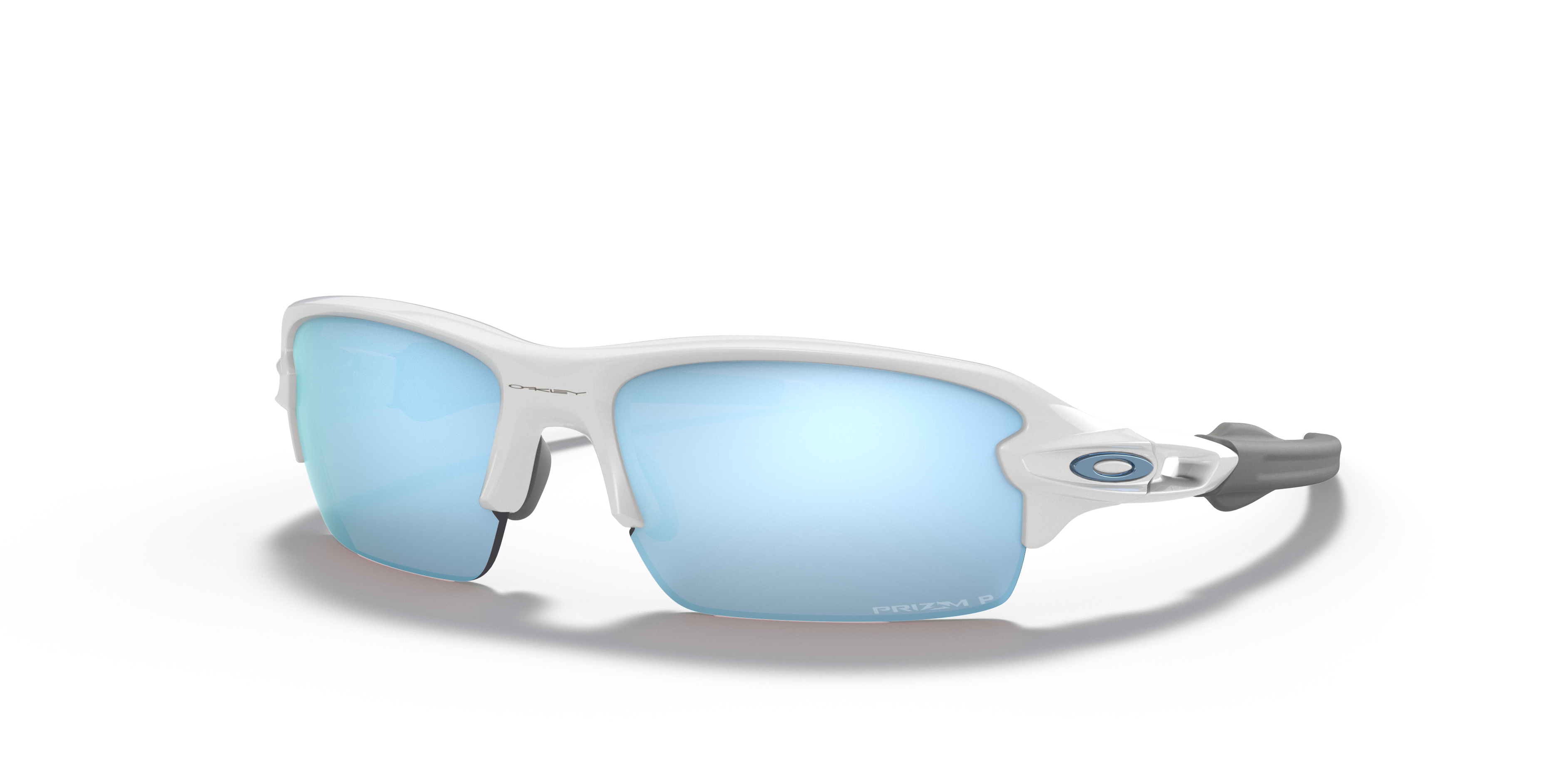 Oakley Flak® XS (Youth Fit) Sunglasses with Polished White Frame