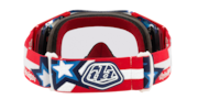 Airbrake® MX Troy Lee Designs Series Goggles - Red Banner