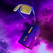 Oakley X Fortnite Helux - Matte Cyan & Blue & Clear Shift