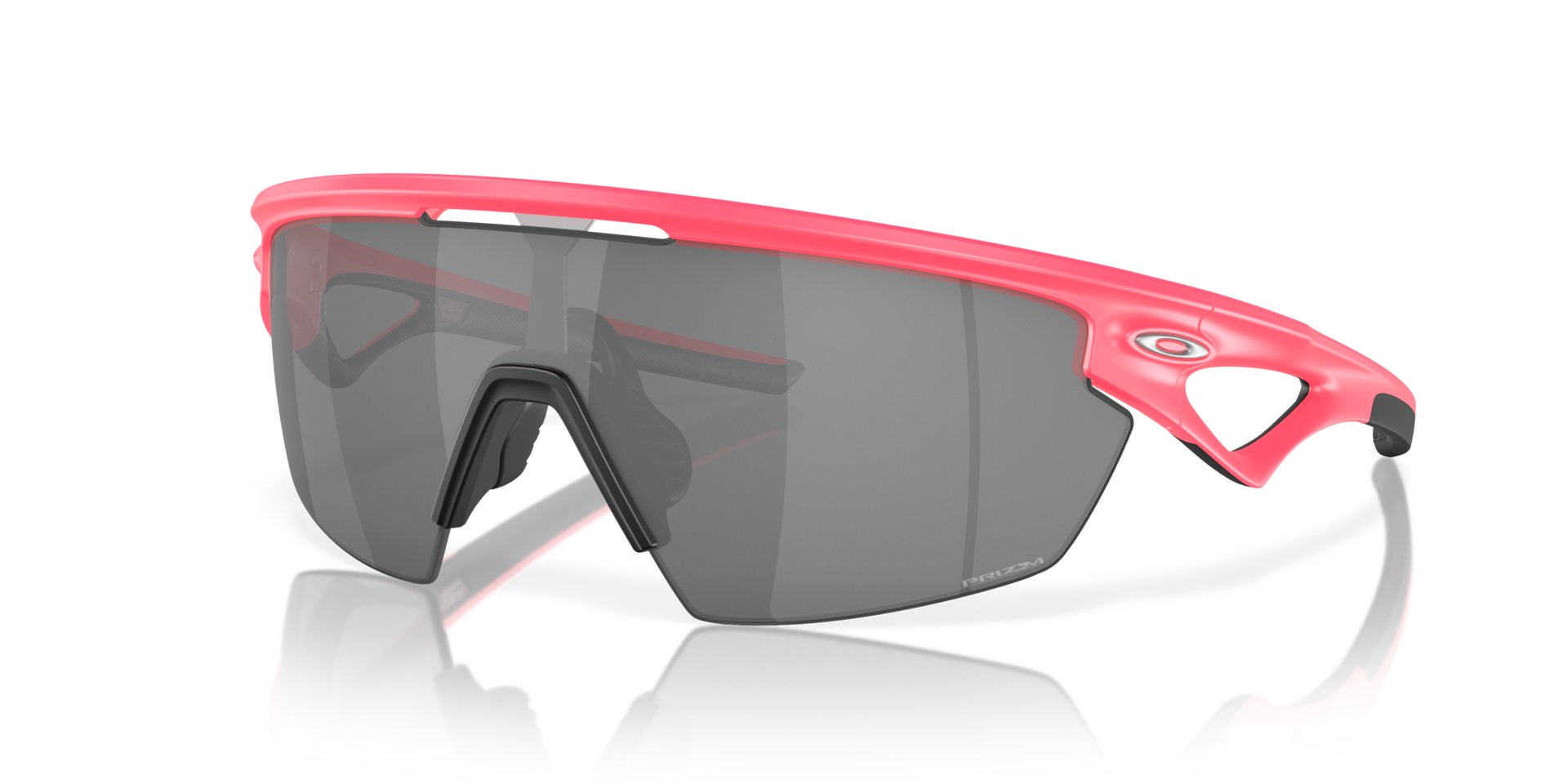 Sphaera™ Prizm Black Lenses, Matte Neon Pink Frame Sunglasses