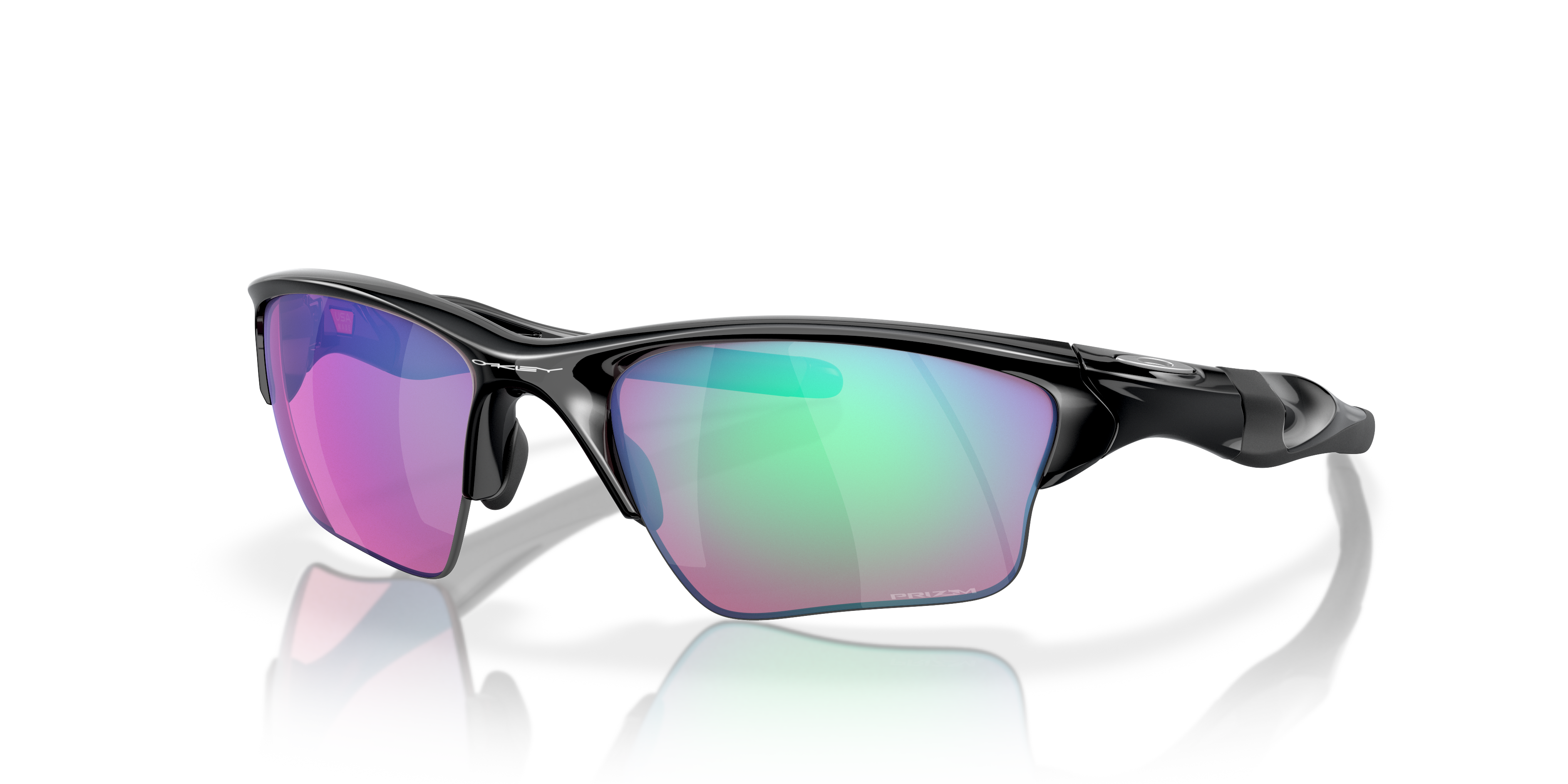 Oakley Half Jacket® 2.0 XL Sunglasses with Polished Black Frame