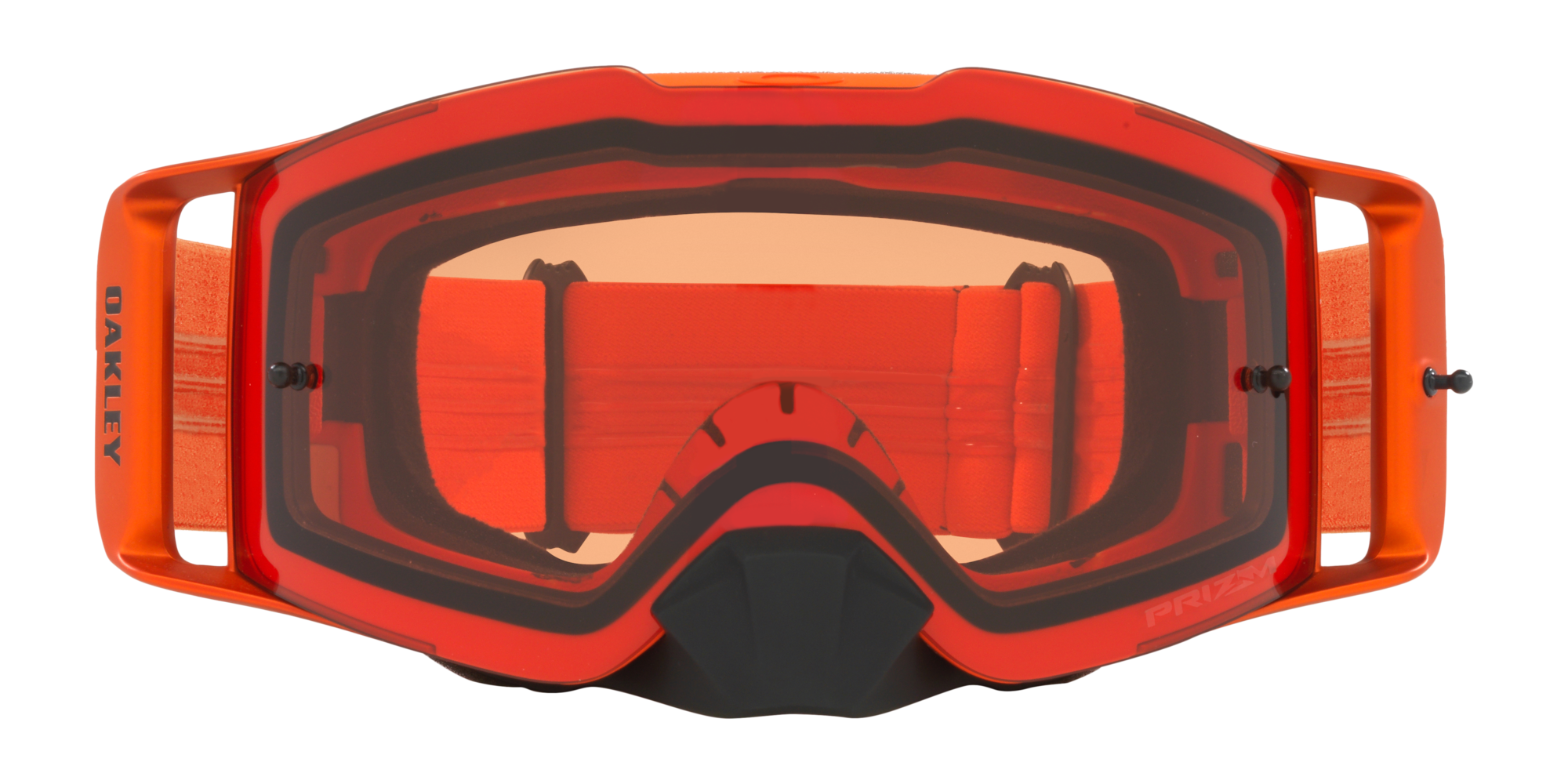 Oakley PRIZM オレンジゴーグル Oakley Front Line™ MX Goggles with Moto Orange Strap and Prizm MX