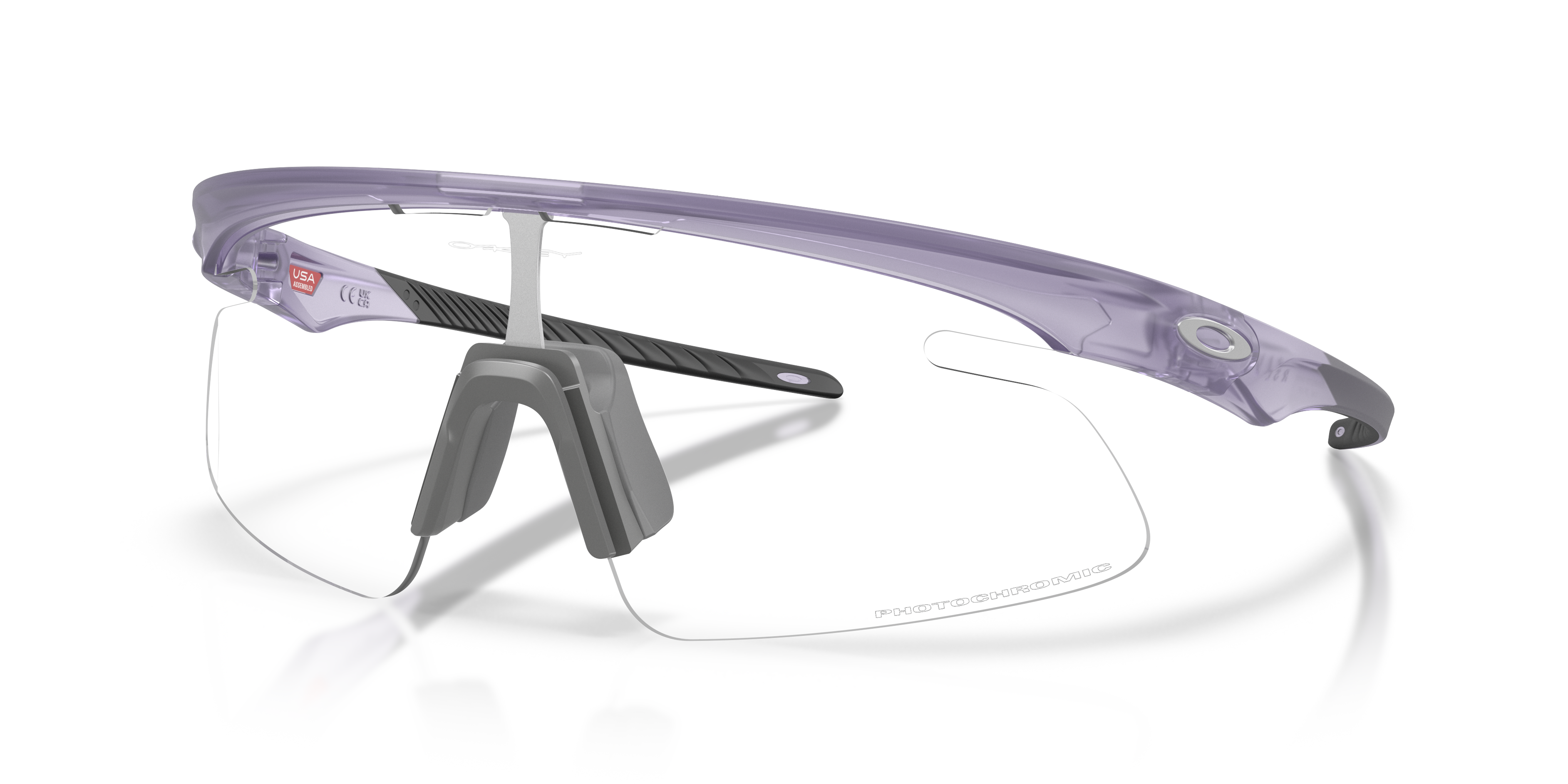 RSLV Lite Clear to Black Iridium Photochromic Lenses, Matte