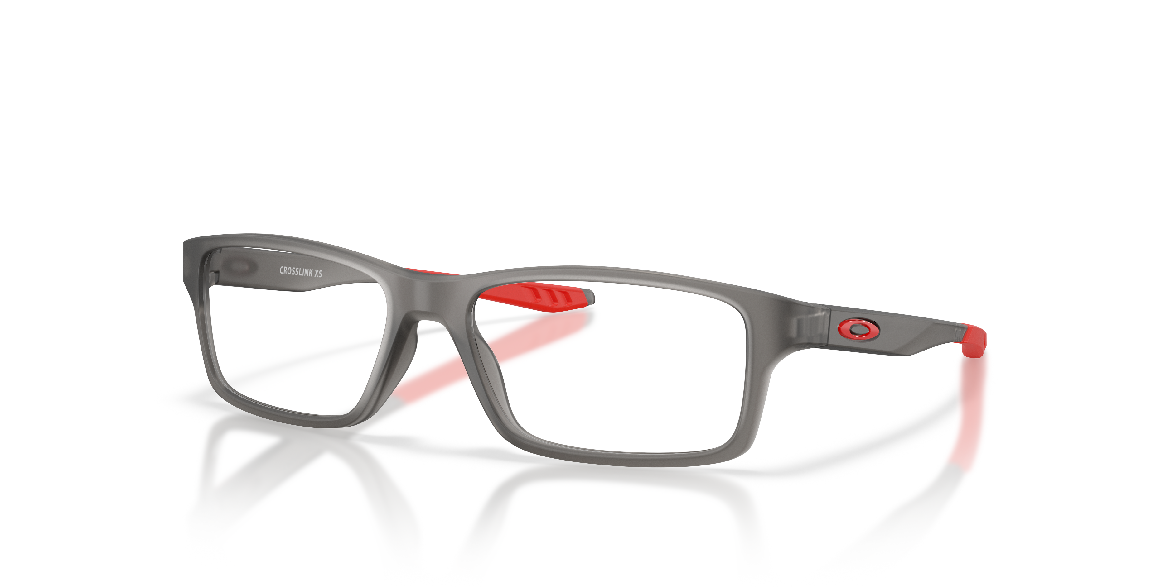 Oakley Crosslink® XS (Youth Fit) Eyeglasses with Satin Grey Smoke