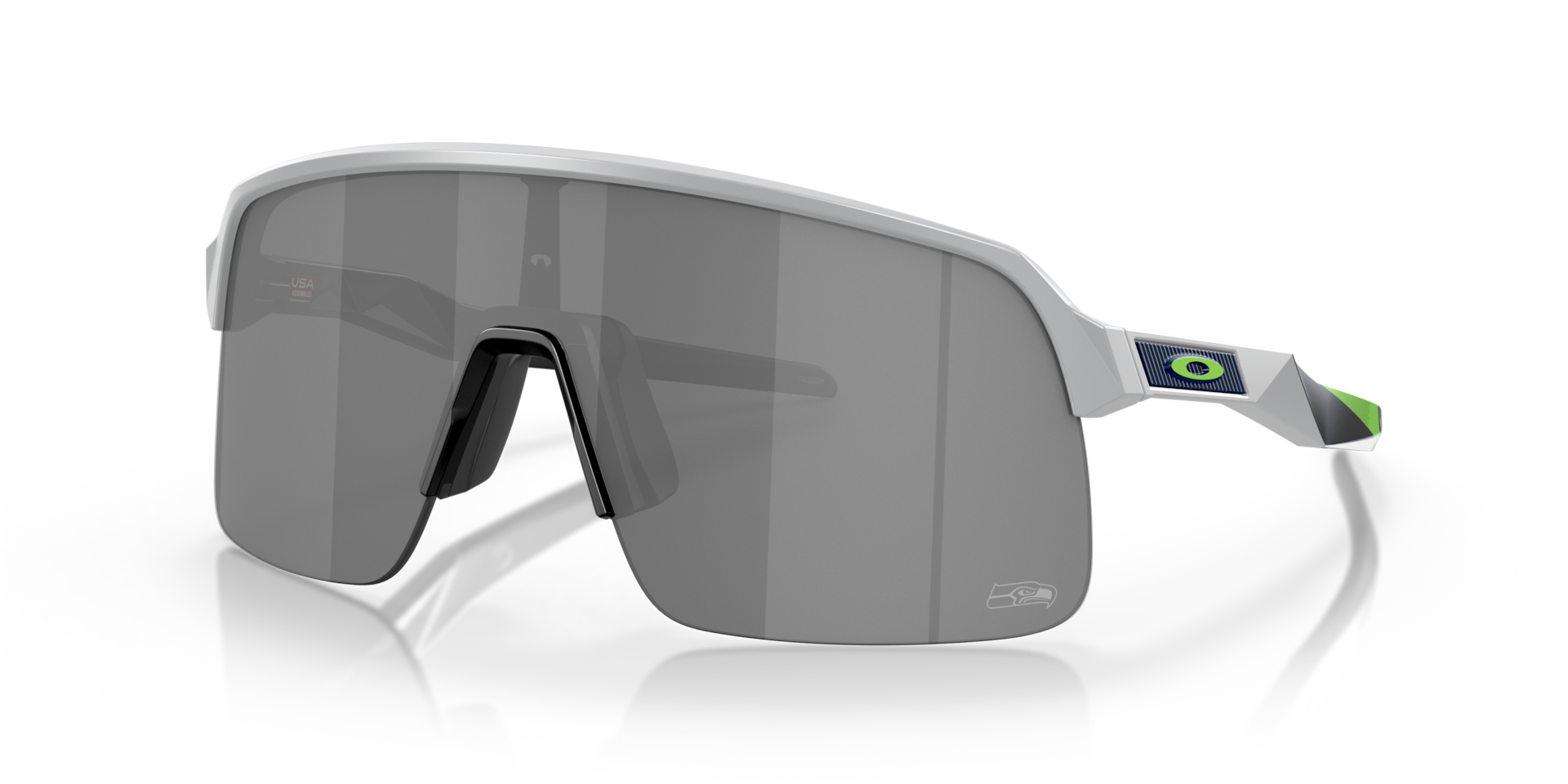 Oakley Seattle Seahawks Sutro Lite Sunglasses with Matte Fog Frame