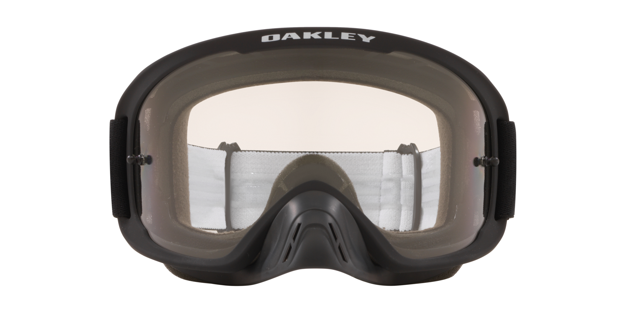 Oakley O-Frame® 2.0 PRO MX Goggles with Matte Black Strap and