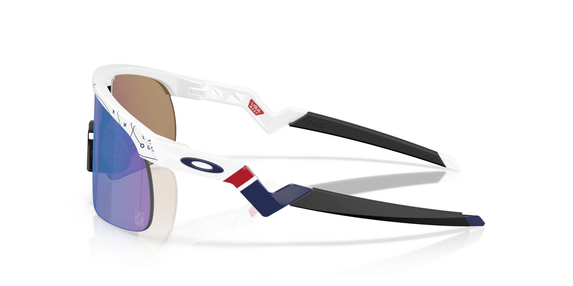 Oakley New York Giants Resistor (Youth Fit) Sunglasses with 25