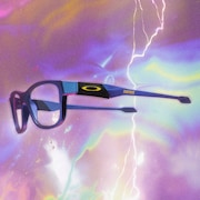 Oakley X Fortnite™ Top Level (Youth Fit) - Matte Cyan/Blue Colorshift