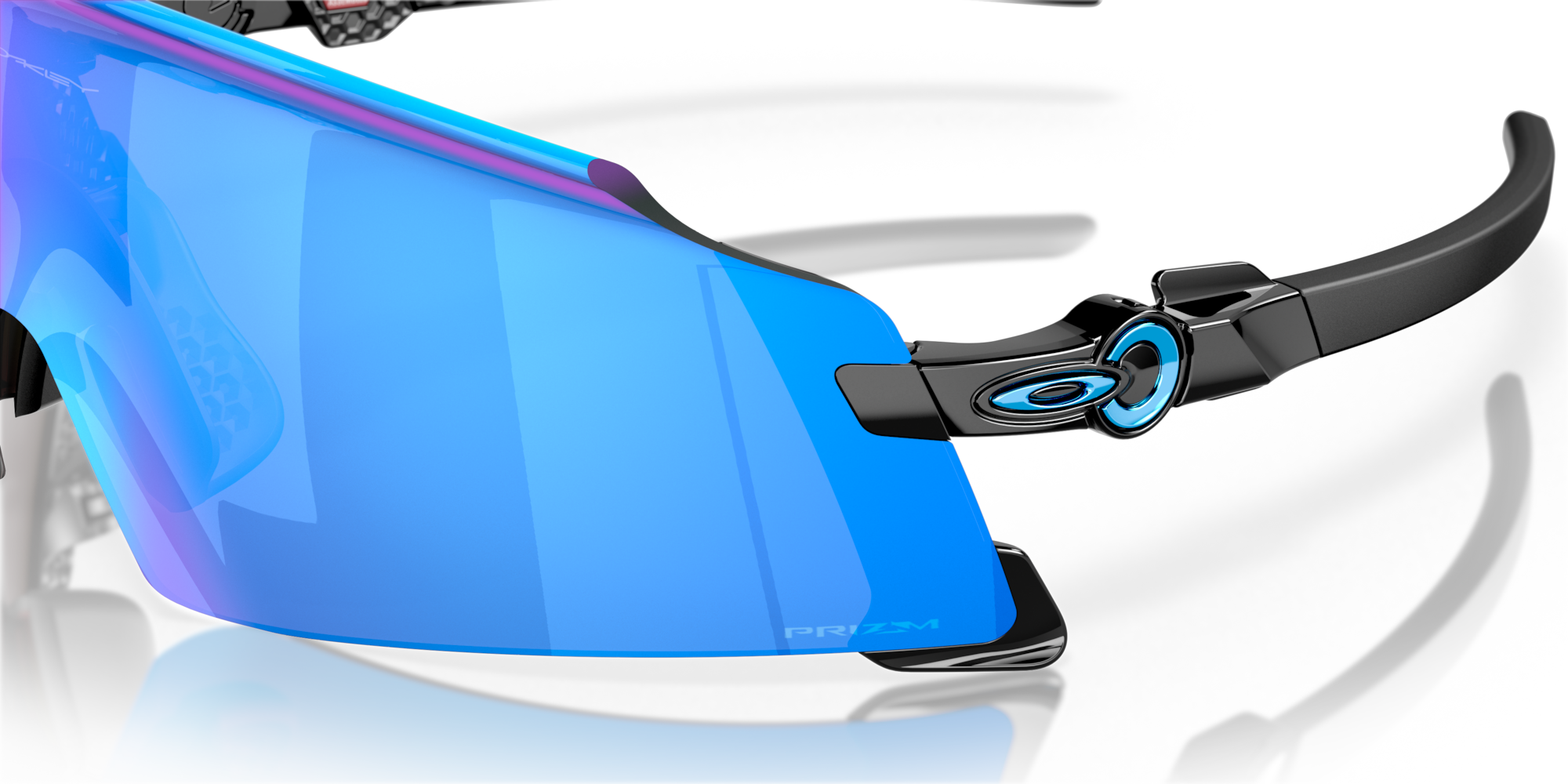 オークリー Kato Xサングラス Polished BlackフレームとPrizm Sapphire