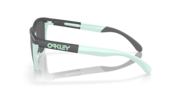 Frogskins™ Range (Low Bridge Fit) - Matte Carbon/Blue Milkshake