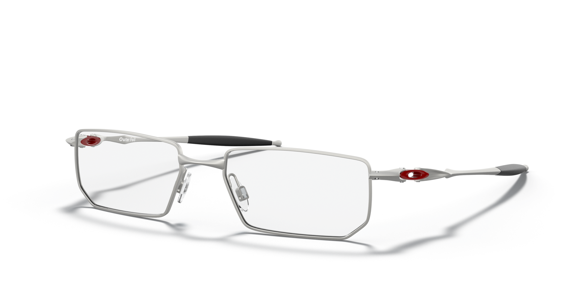 Oakley Outer Foil Eyeglasses with Satin Chrome Frame | Oakley® US