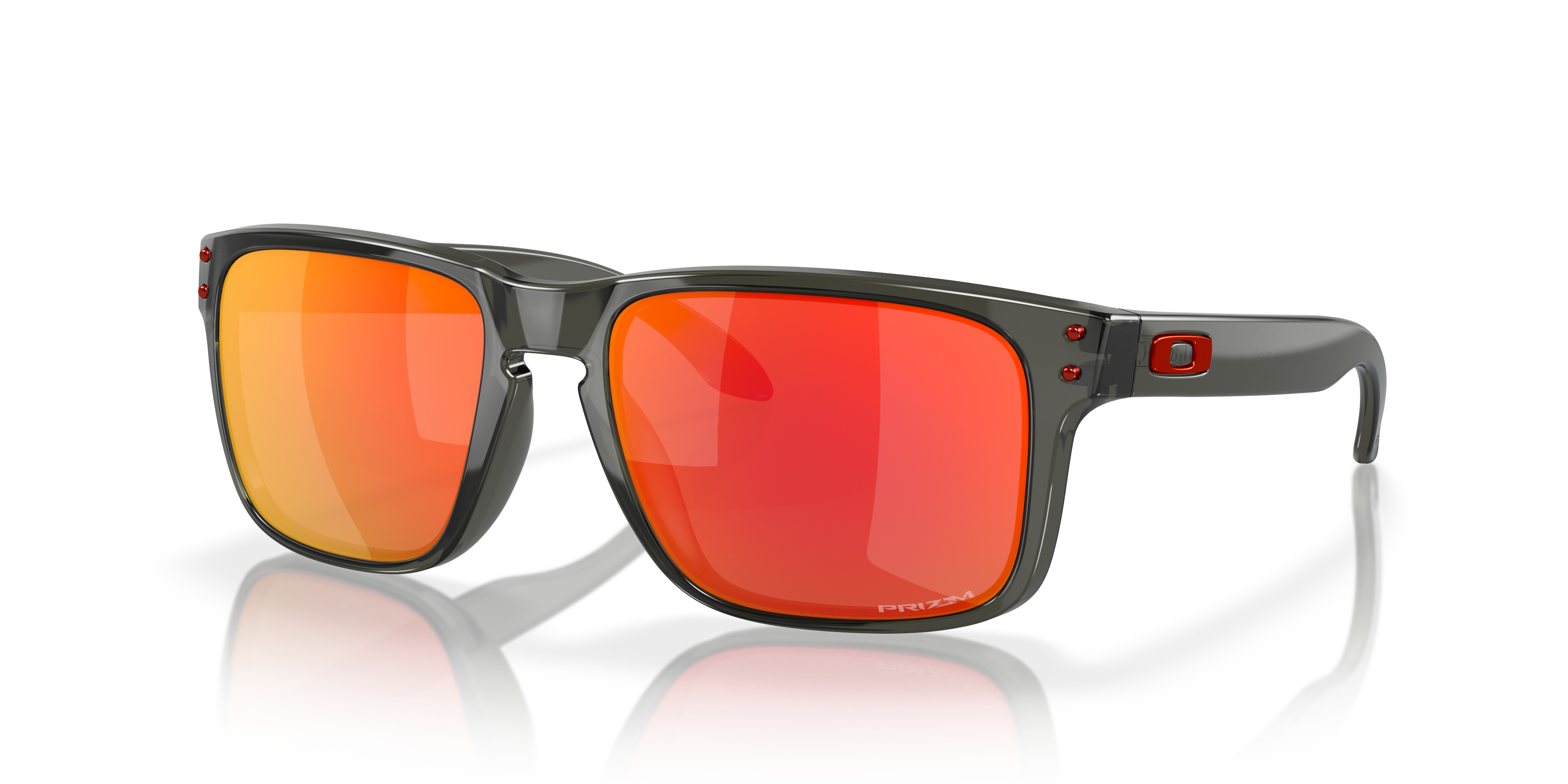 Holbrook™ (Low Bridge Fit) Prizm Ruby Lenses, Grey Smoke Frame