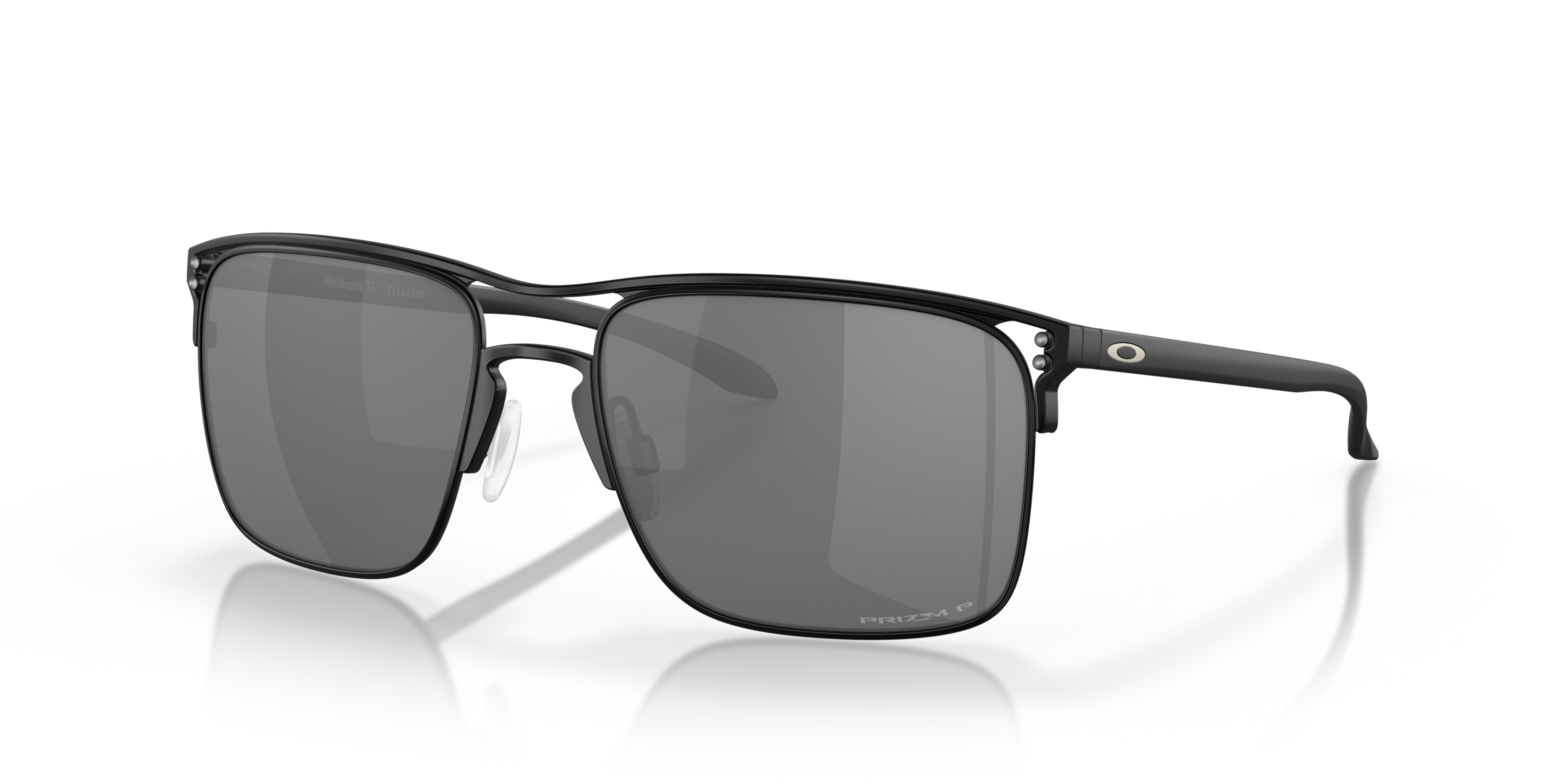 Holbrook™ TI Prizm Black Polarized Lenses, Satin Black Frame